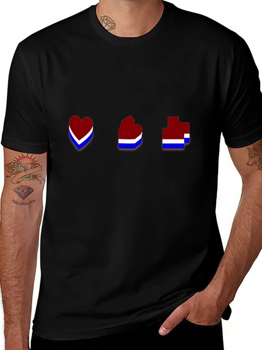 Gamer Health Bar Black T-Shirt