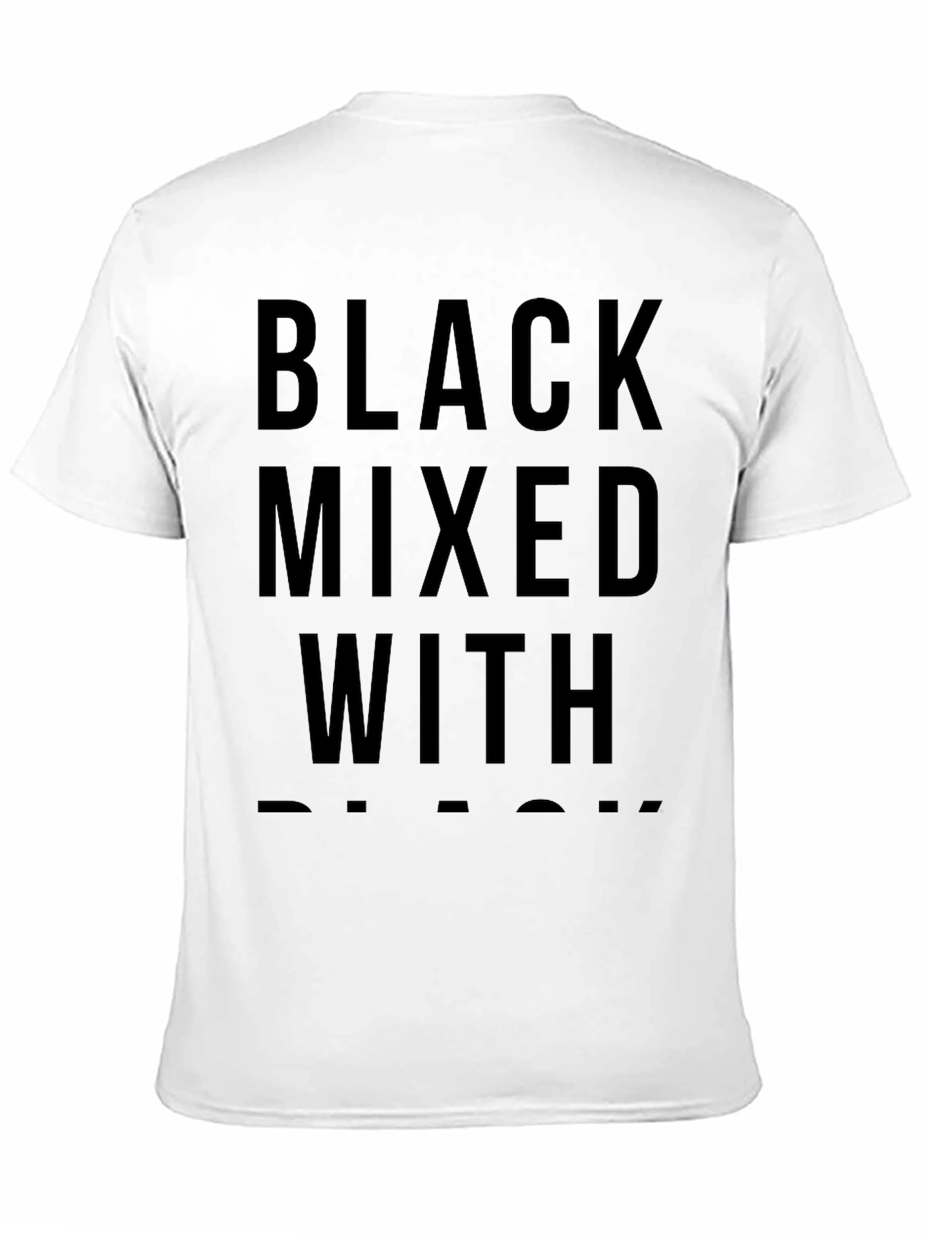 Black Mixed With T-Shirt