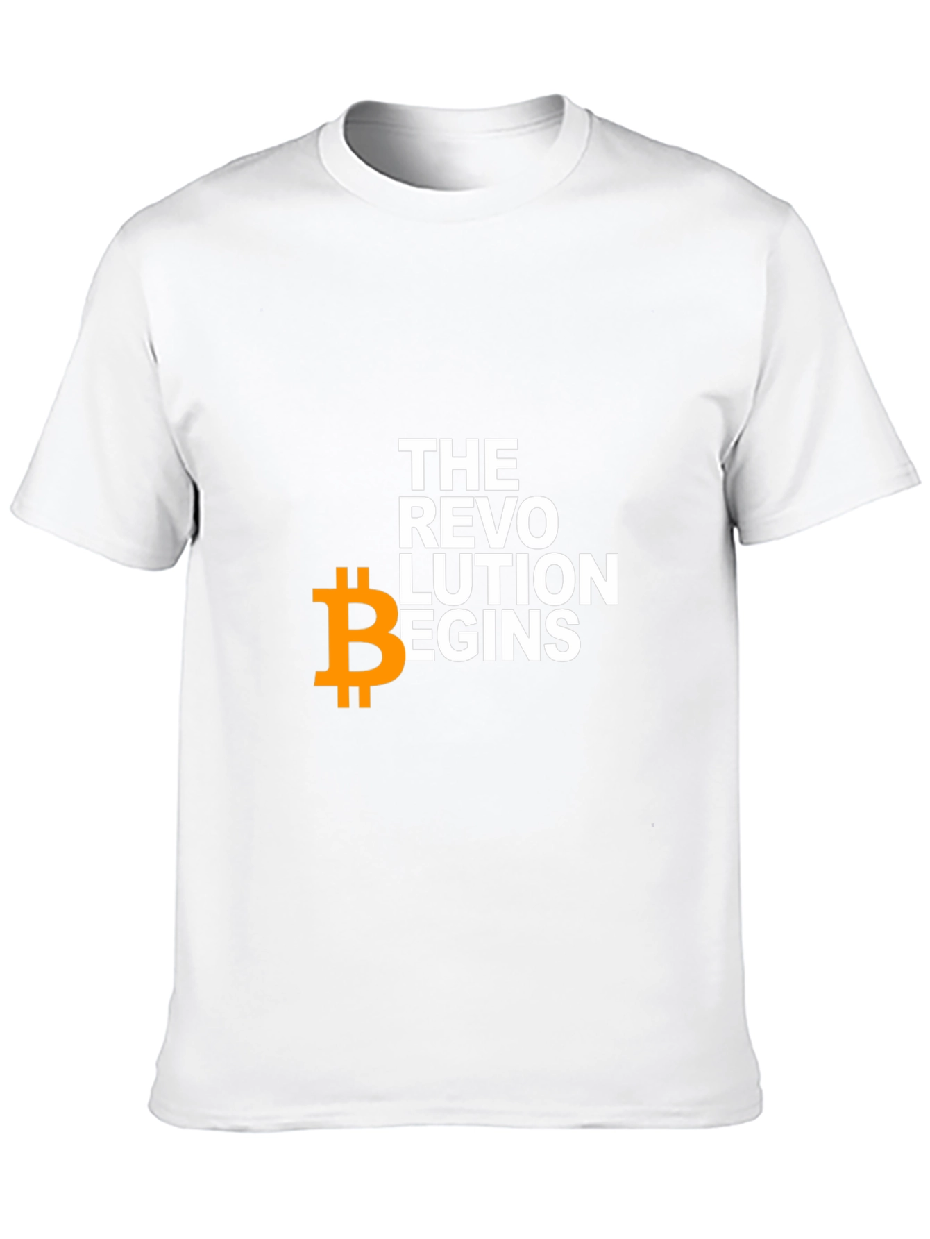 Bitcoin Revolution T-Shirt - Crypto Enthusiast Tee