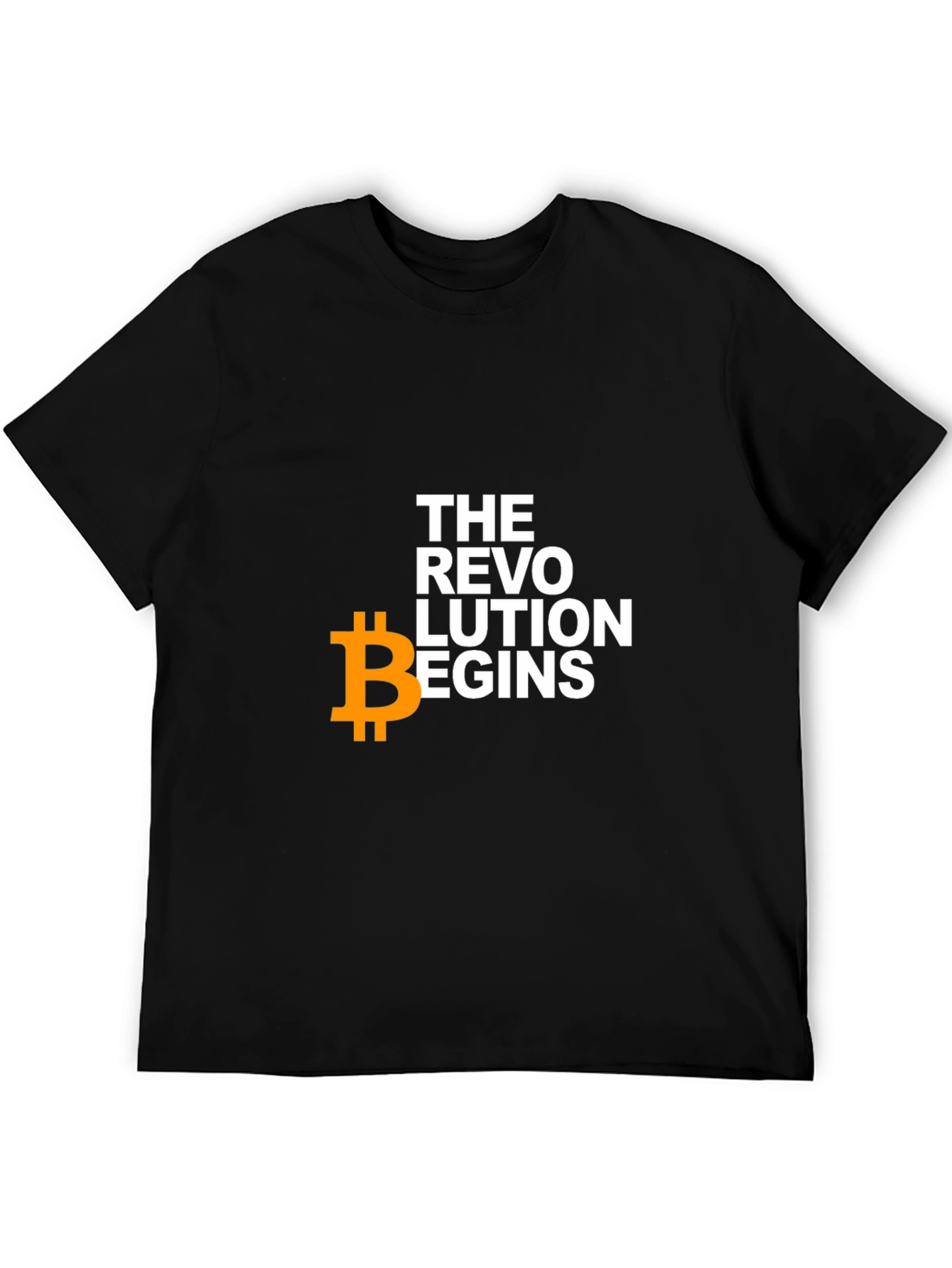 Bitcoin Revolution T-Shirt - Crypto Enthusiast Tee