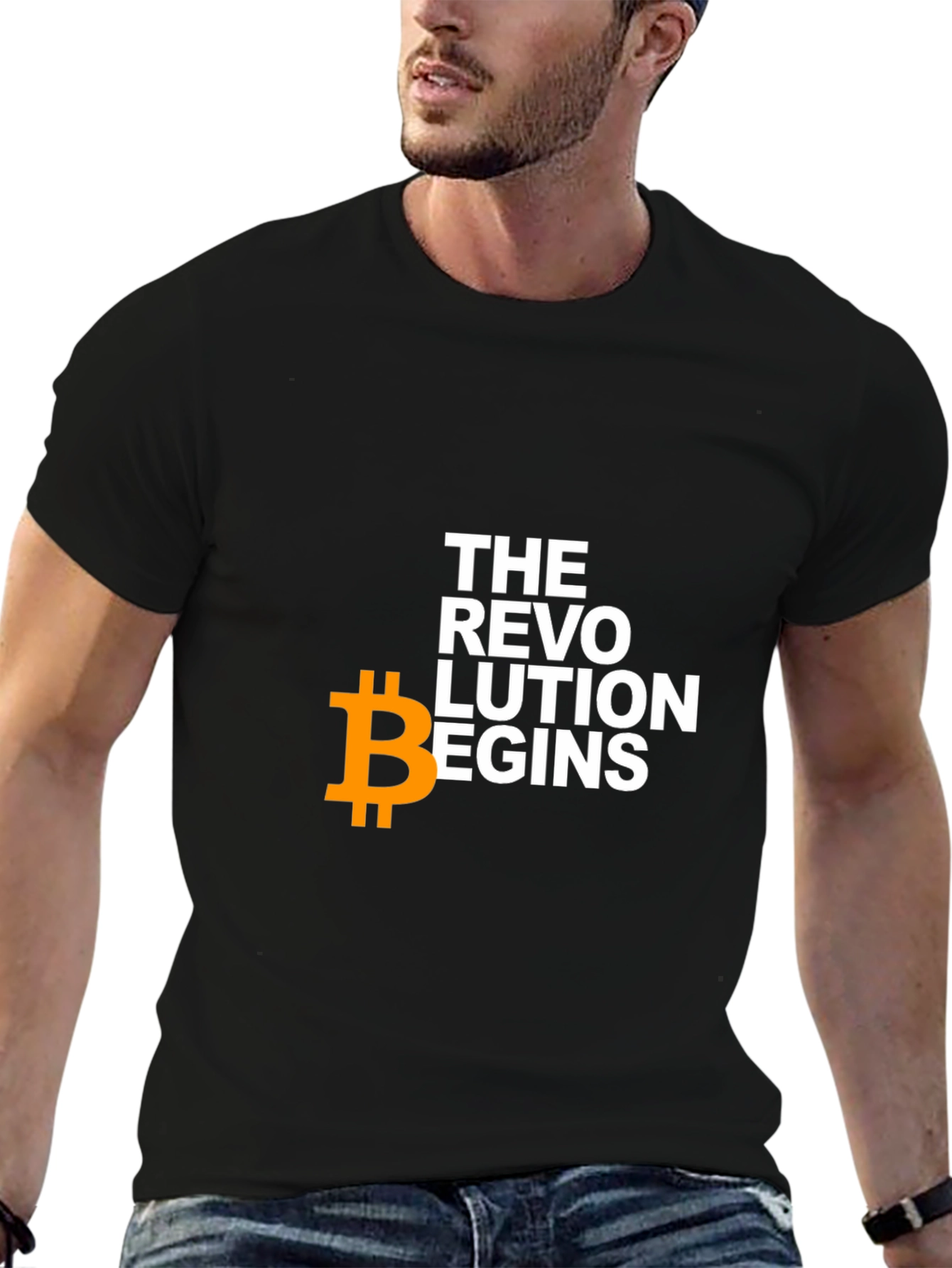 Bitcoin Revolution T-Shirt - Crypto Enthusiast Tee