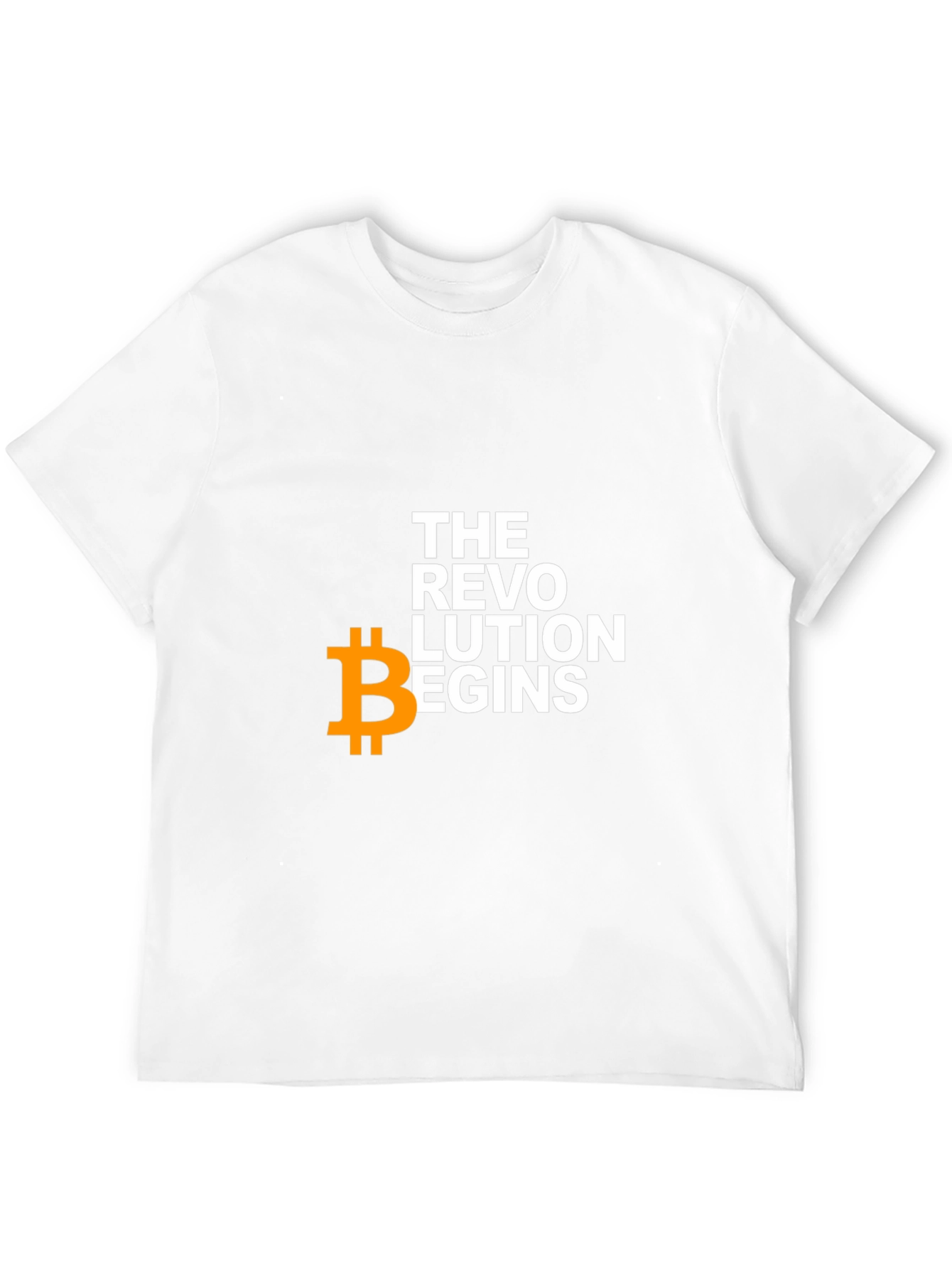 Bitcoin Revolution T-Shirt - Crypto Enthusiast Tee