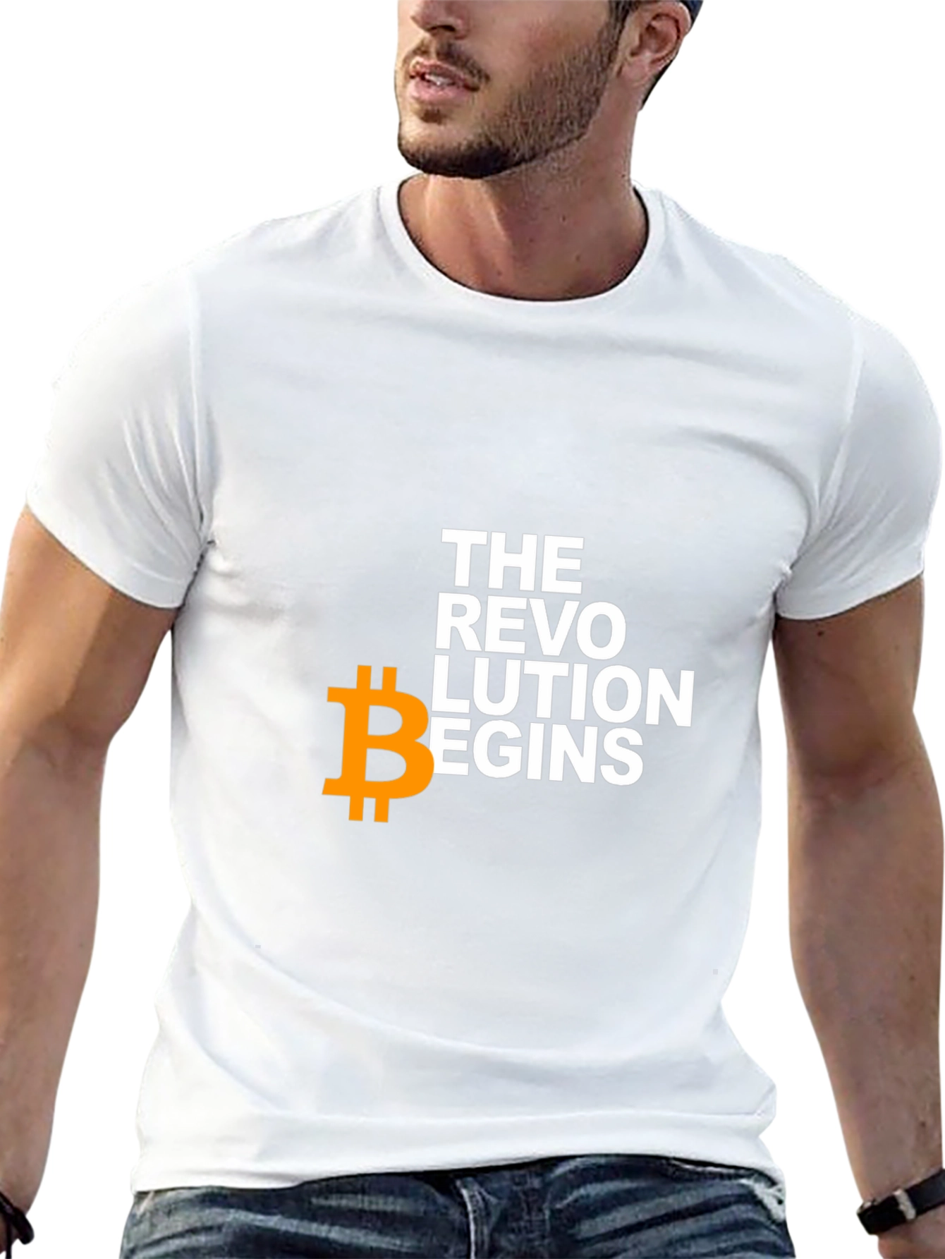 Bitcoin Revolution T-Shirt - Crypto Enthusiast Tee