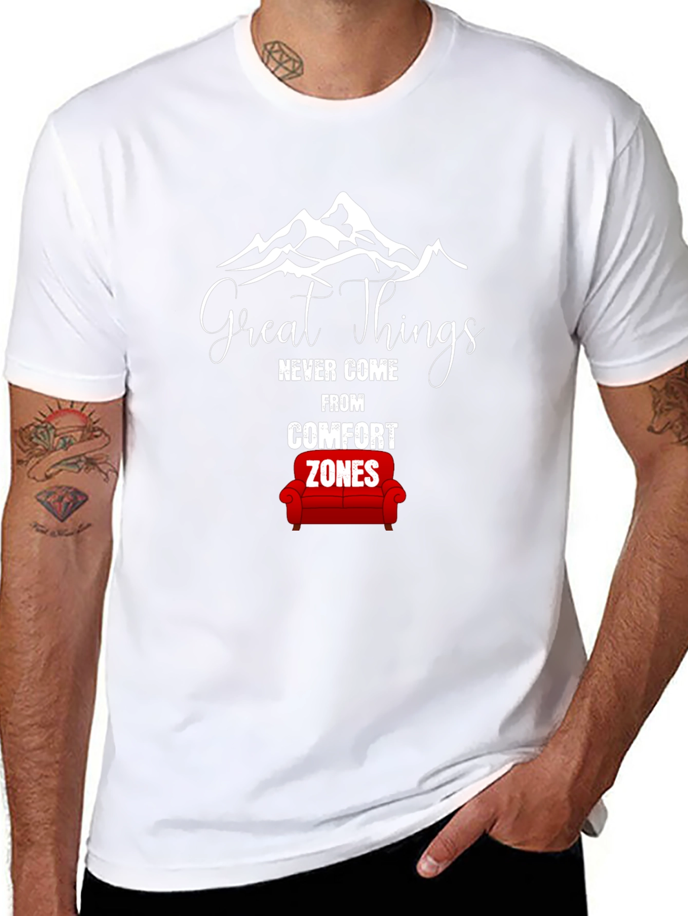 Great Things Comfort Zone T-Shirt