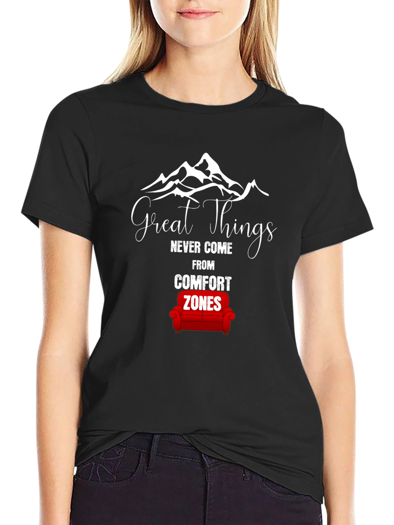 Great Things Comfort Zone T-Shirt