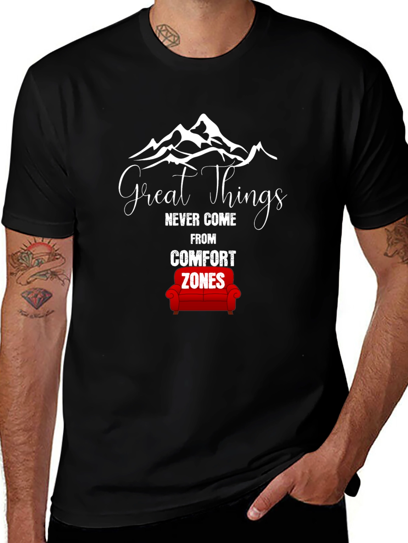 Great Things Comfort Zone T-Shirt