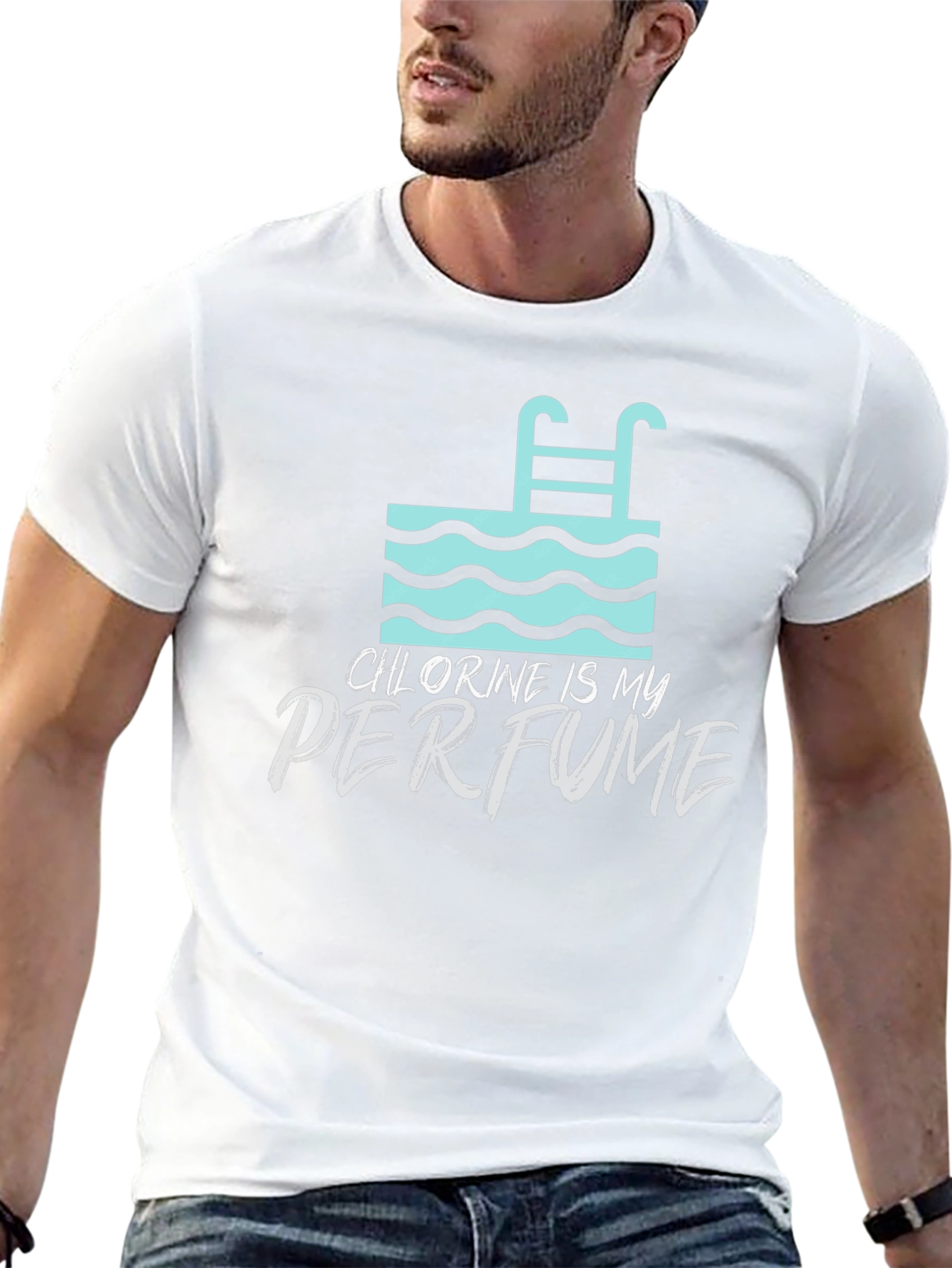 Chlorine is My Perfume Graphic T-Shirt