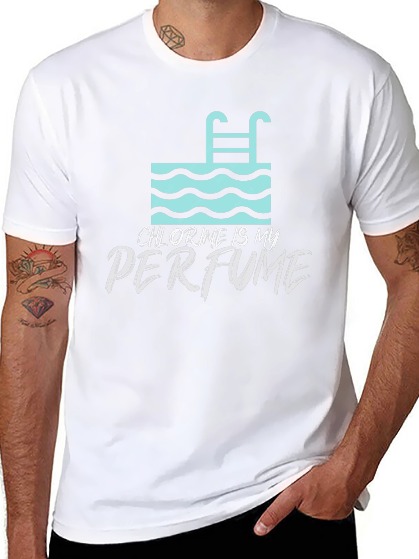 Chlorine is My Perfume Graphic T-Shirt