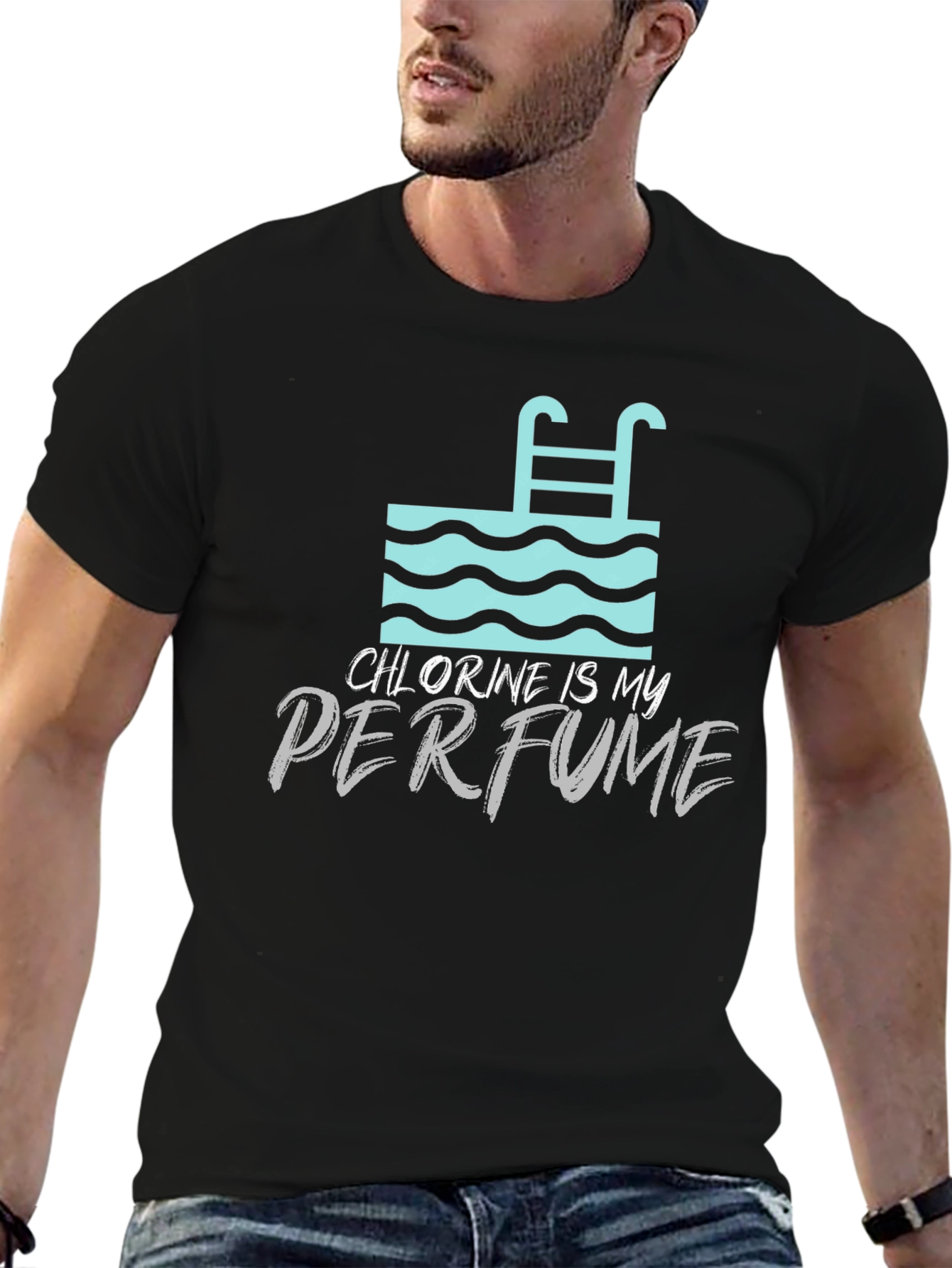 Chlorine is My Perfume Graphic T-Shirt