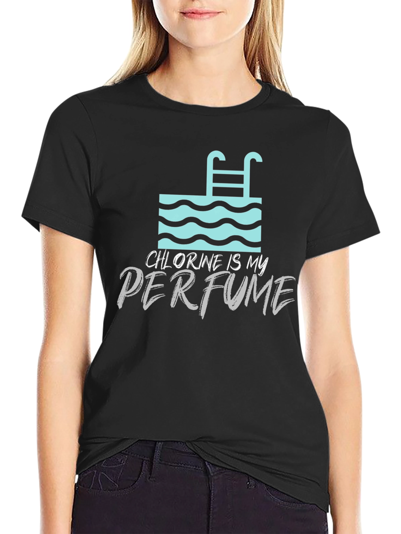 Chlorine is My Perfume Graphic T-Shirt