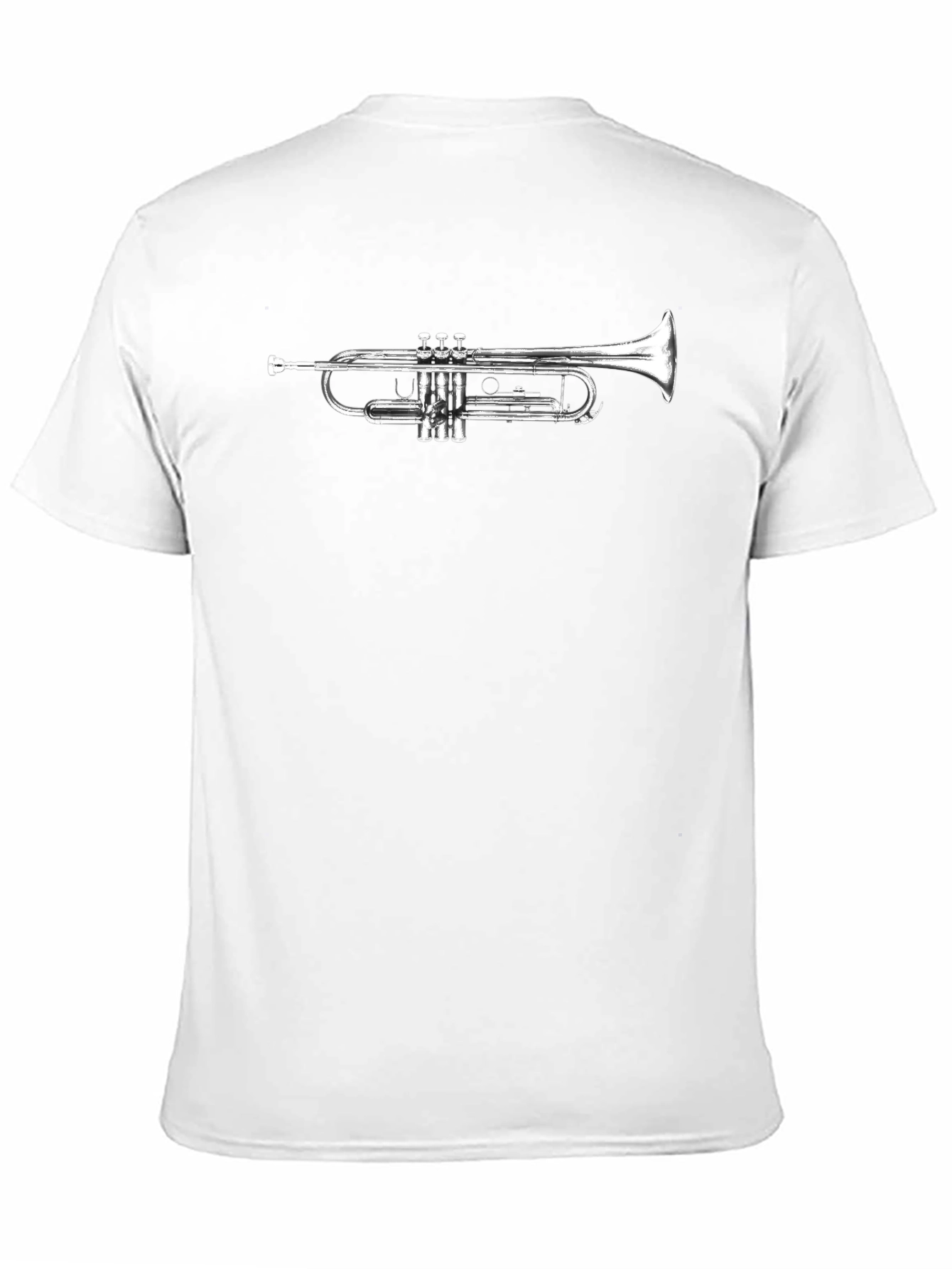 Trumpet Graphic Tee - Music Lovers T-Shirt