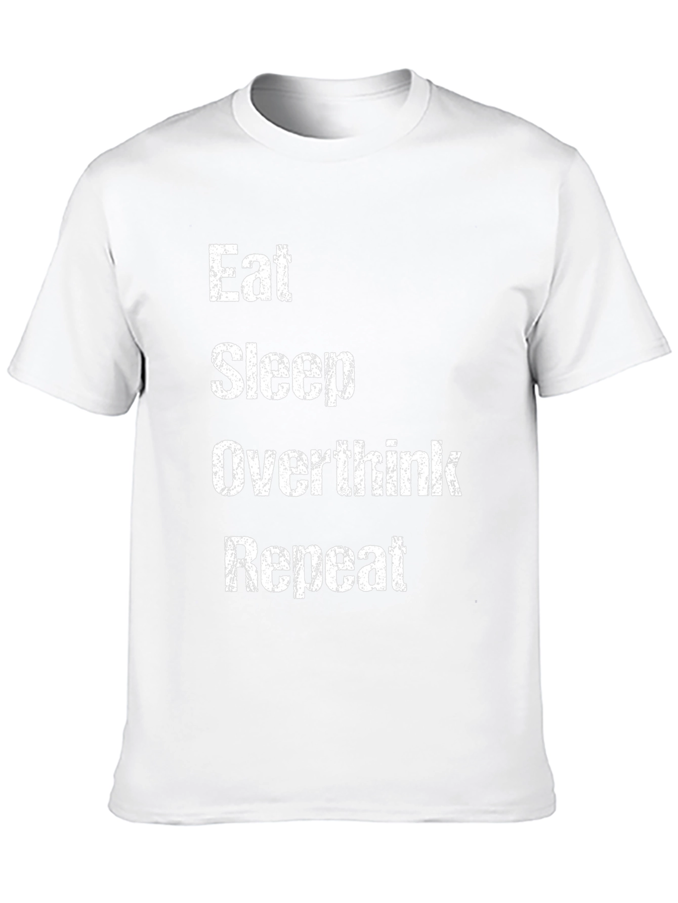 Eat Sleep Overthink Repeat Graphic Tee