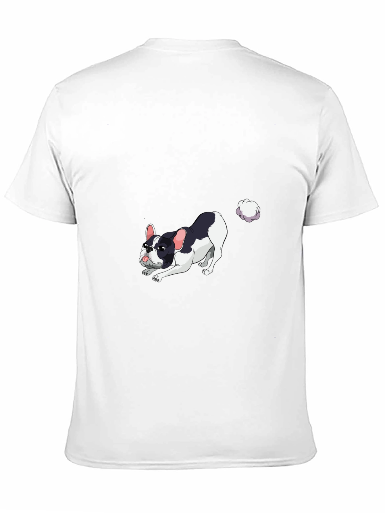 Dog Fart T-Shirt Black Cotton Tee