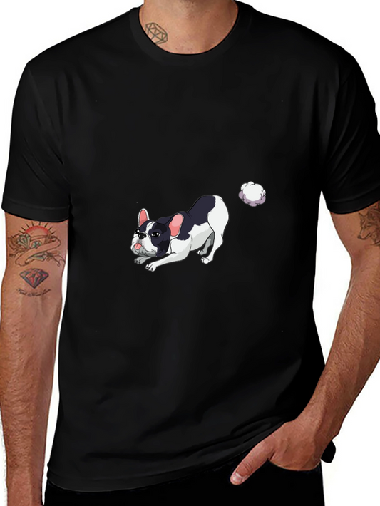 Dog Fart T-Shirt Black Cotton Tee