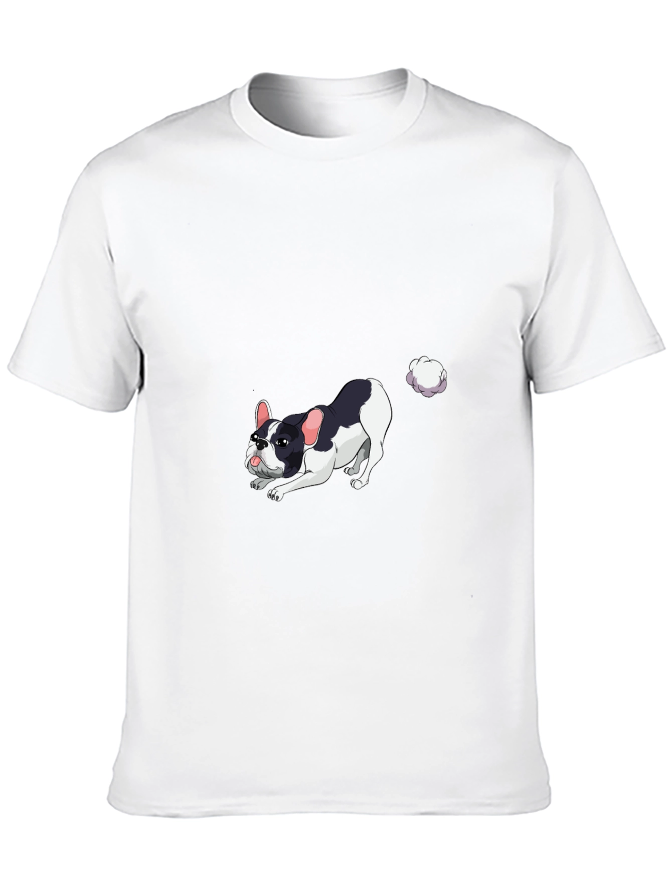 Dog Fart T-Shirt Black Cotton Tee
