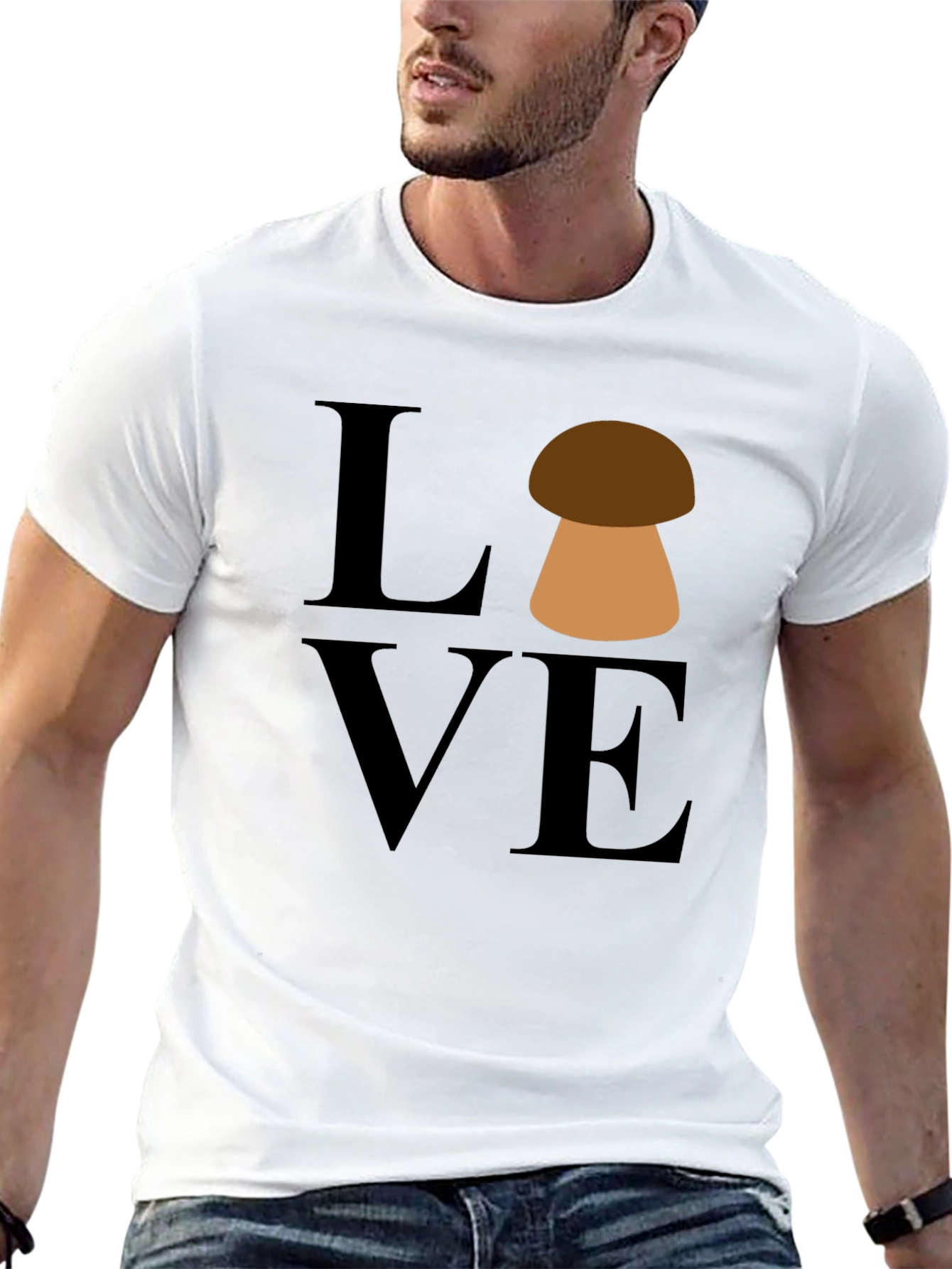 Mushroom Love Graphic T-Shirt - Unisex