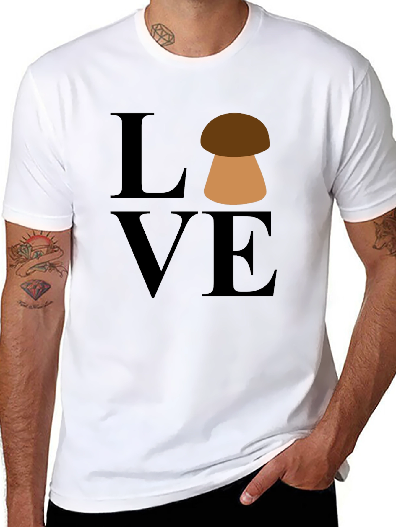 Mushroom Love Graphic T-Shirt - Unisex