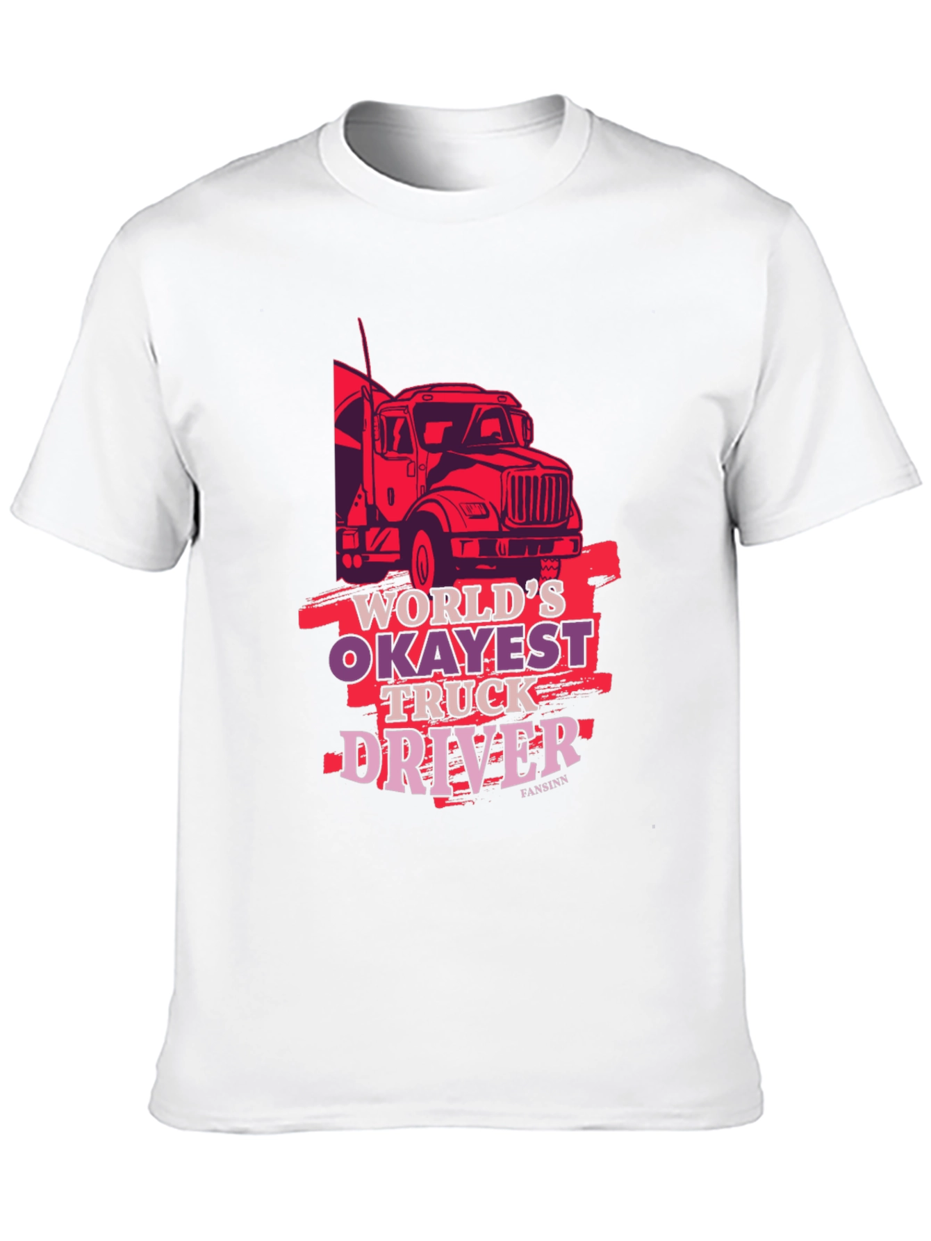 Worlds Okayest Truck Driver Tee