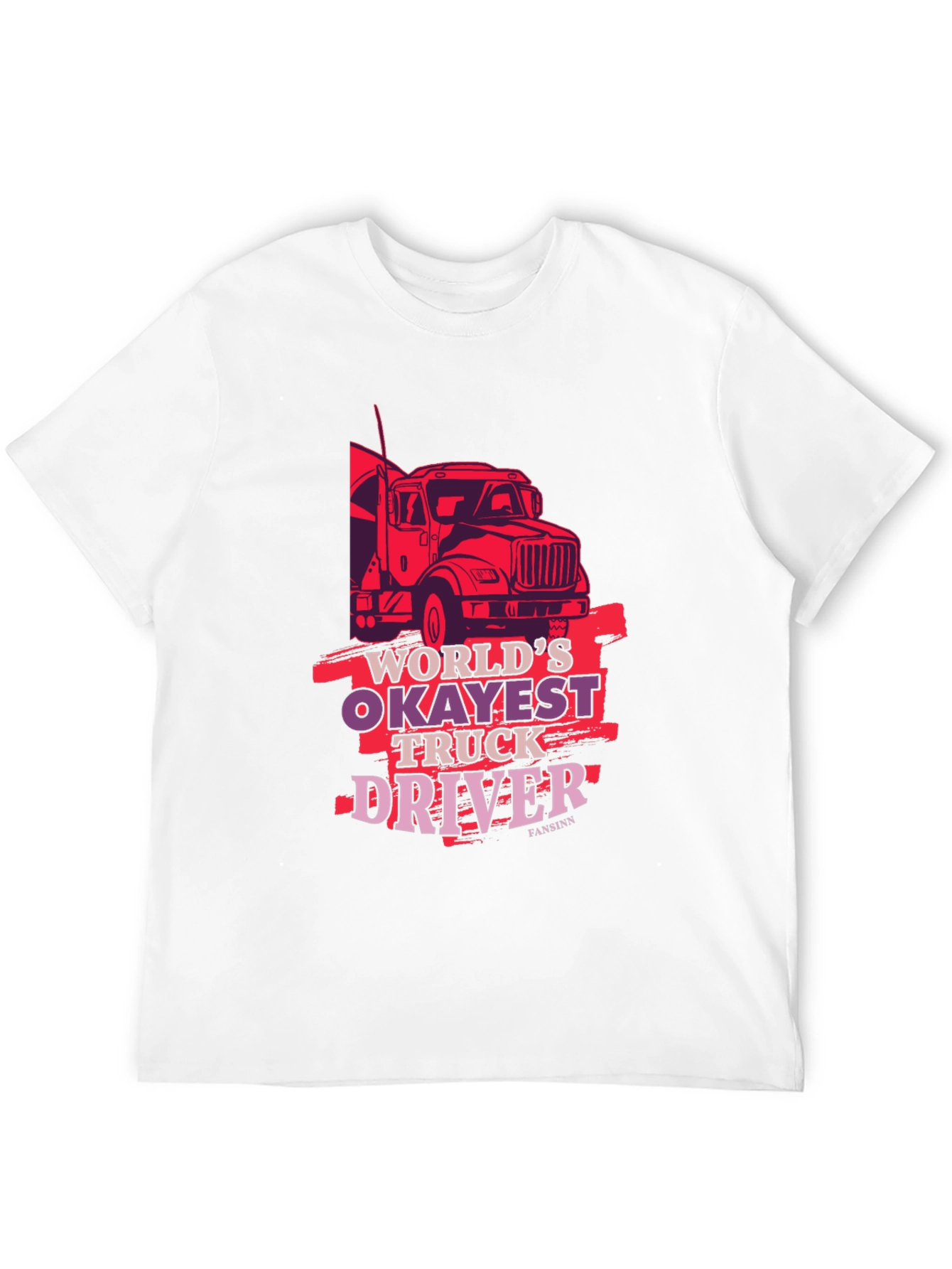 Worlds Okayest Truck Driver Tee