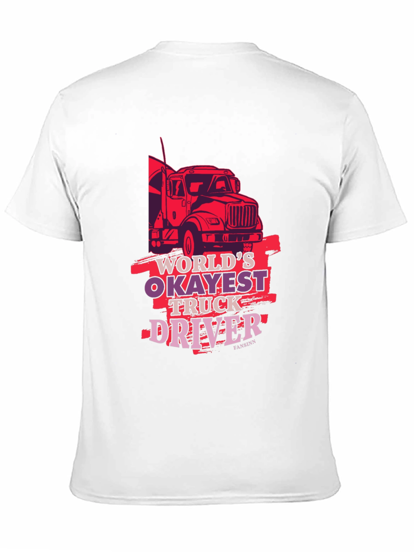Worlds Okayest Truck Driver Tee