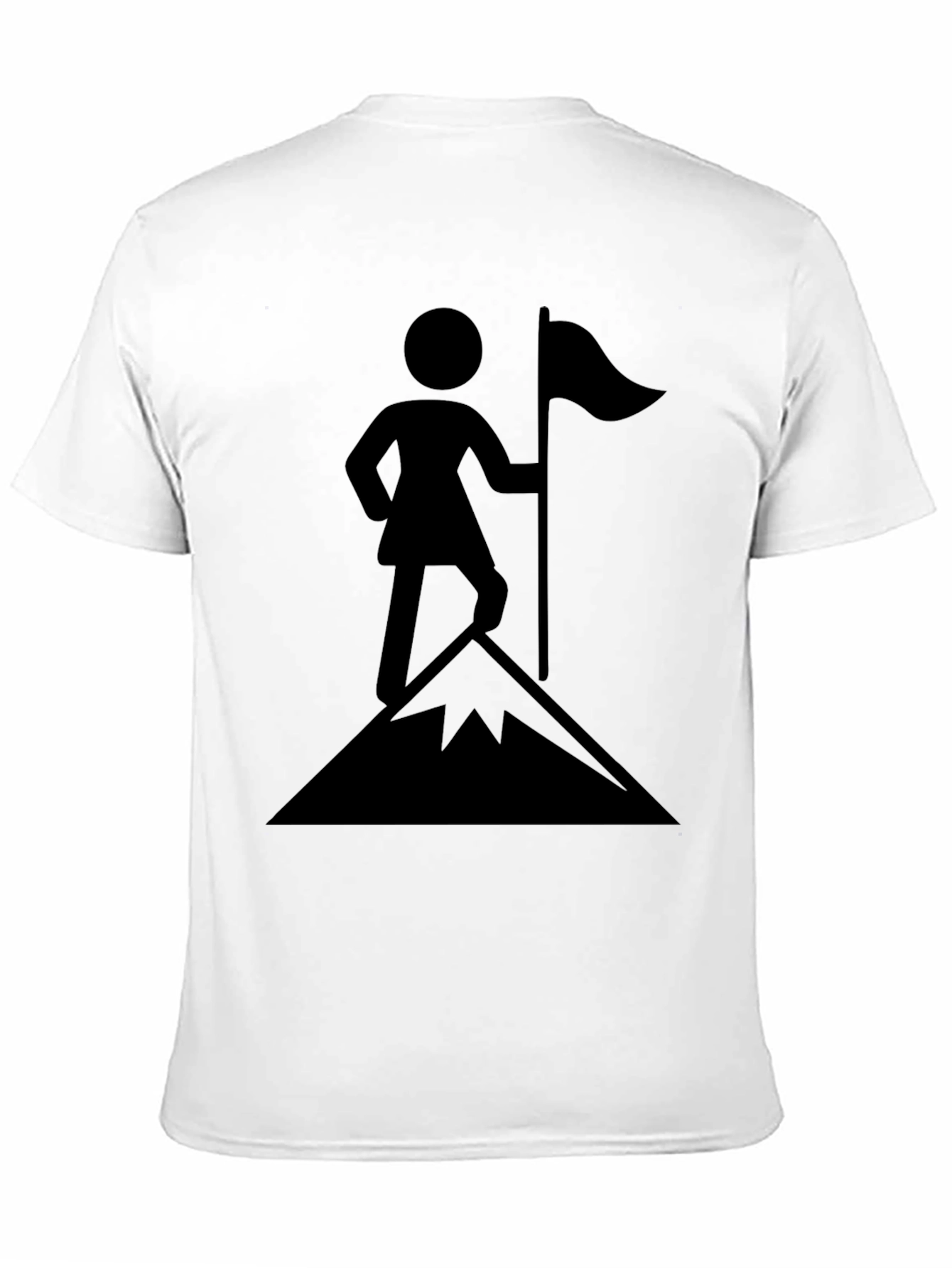 Mountain Climber Black Graphic Tee