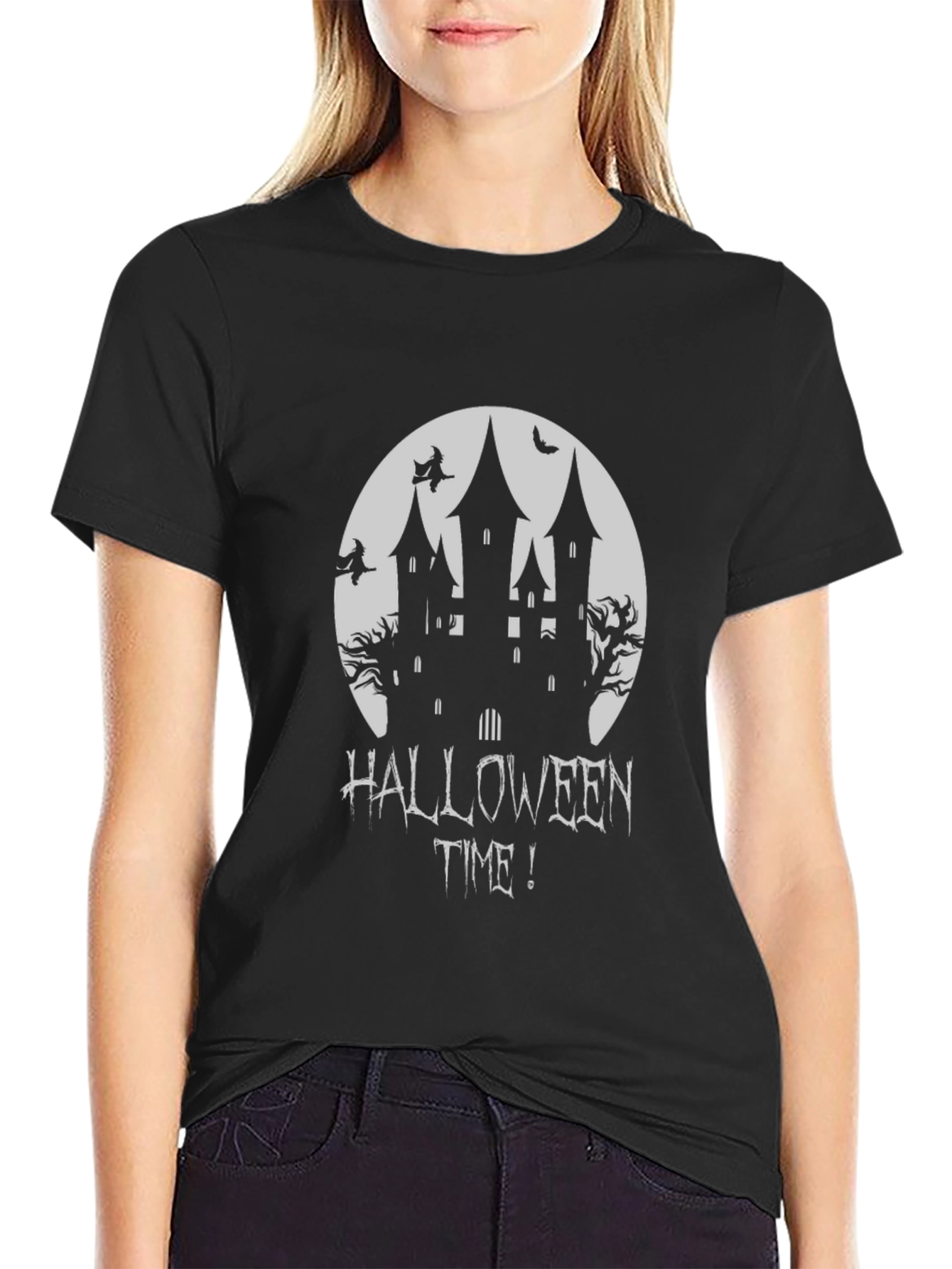 Halloween Time Graphic T-Shirt