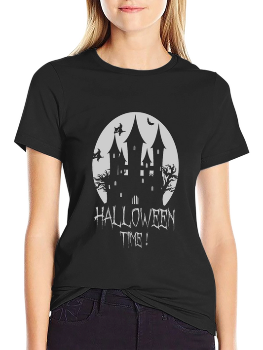 Halloween Time Graphic T-Shirt