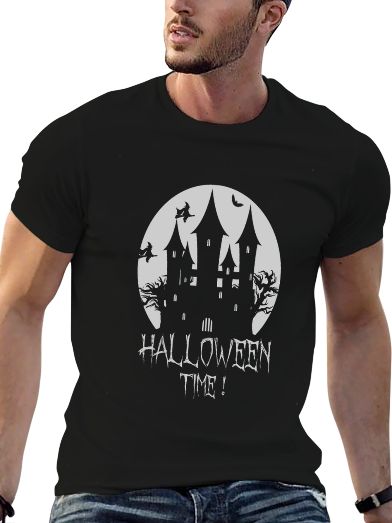 Halloween Time Graphic T-Shirt