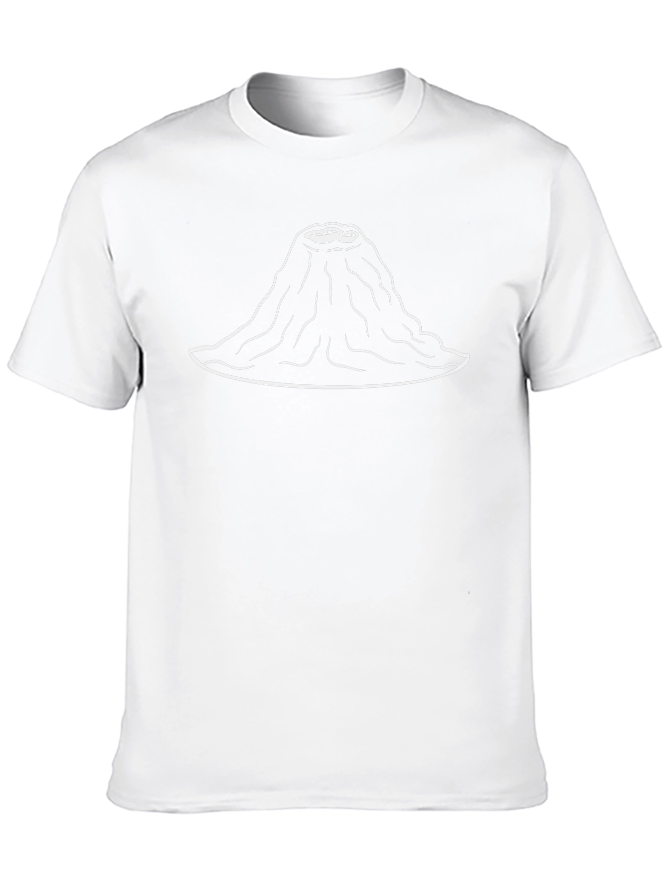 Volcano Lips Graphic Tee - Black