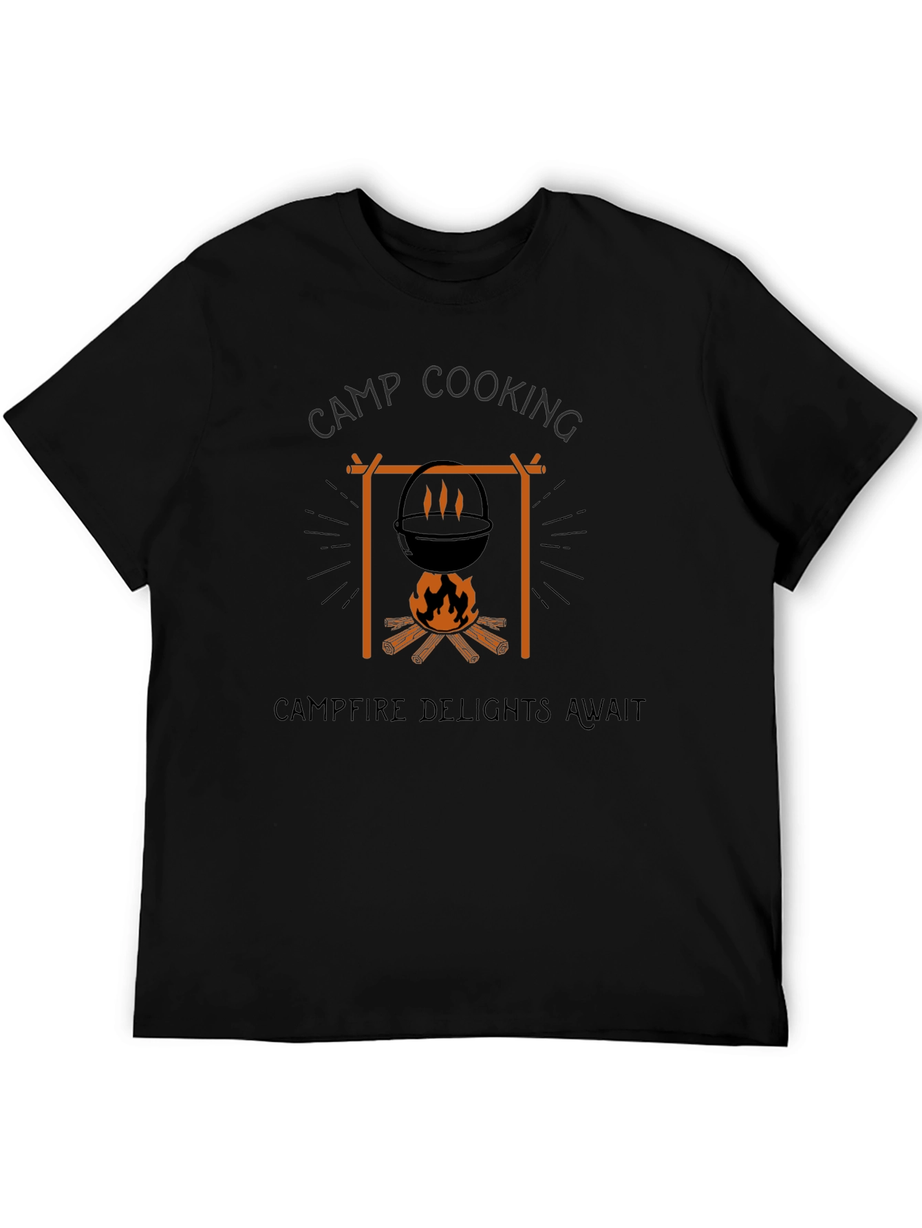 Camp Cooking T-Shirt - Campfire Delights