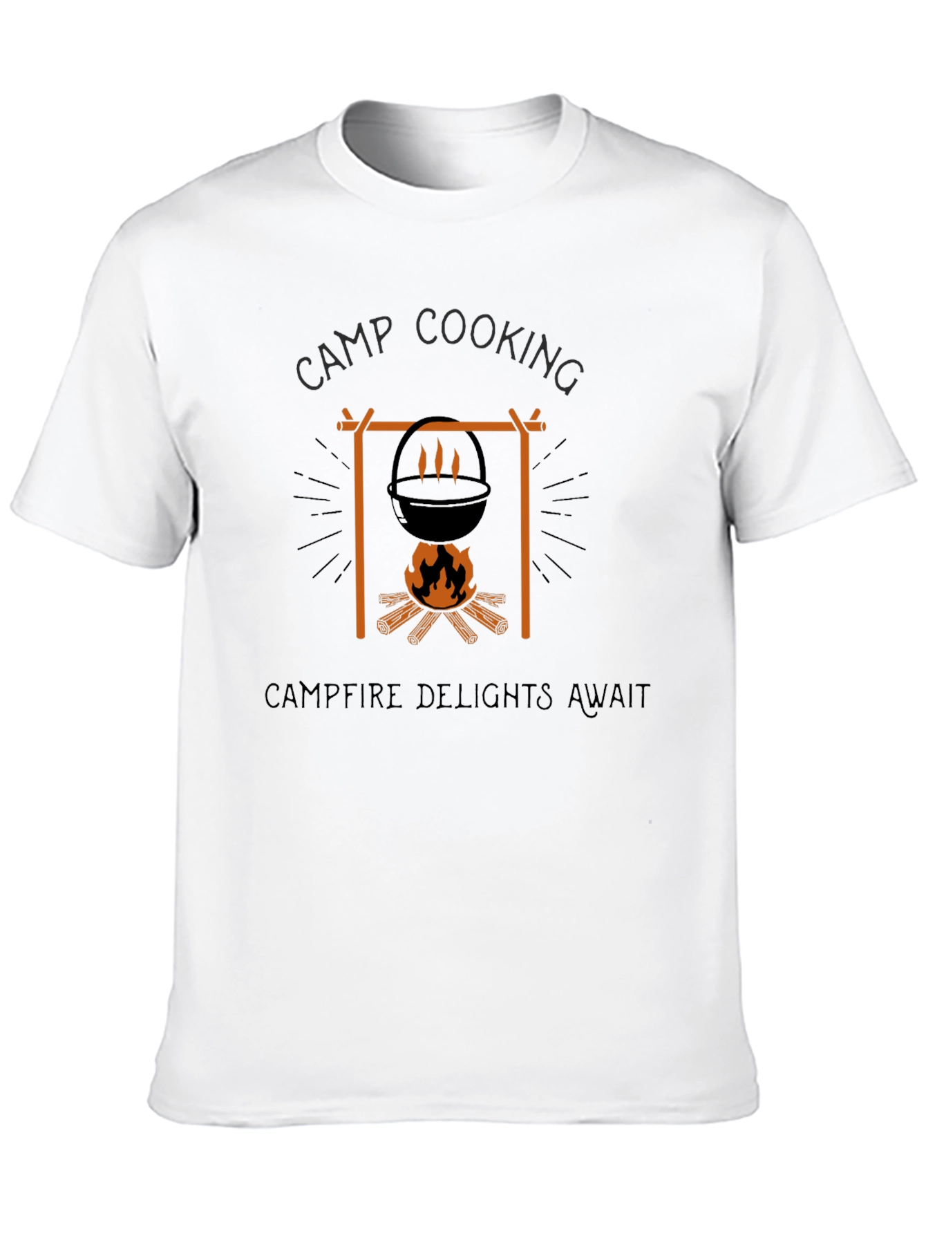Camp Cooking T-Shirt - Campfire Delights