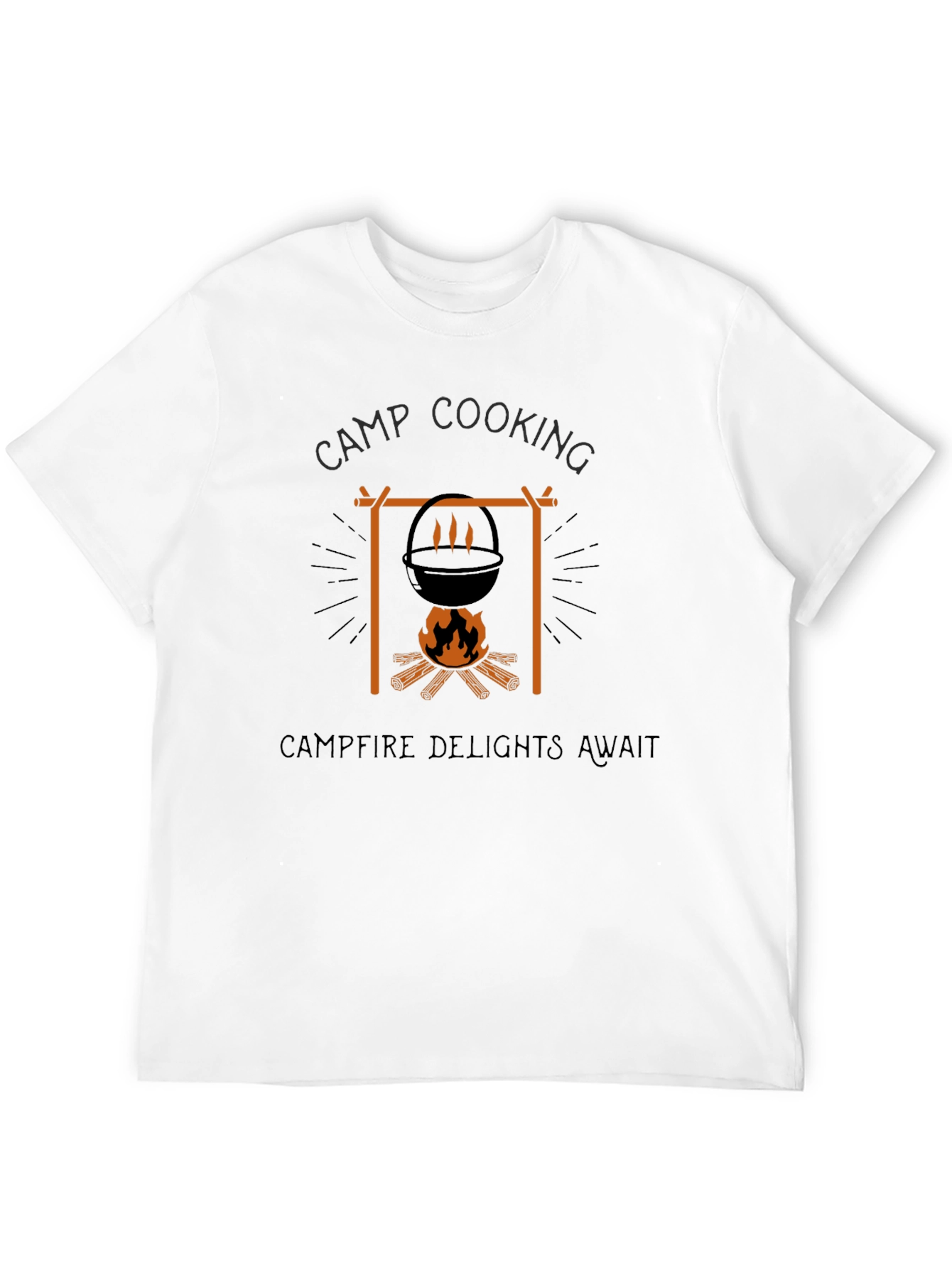 Camp Cooking T-Shirt - Campfire Delights