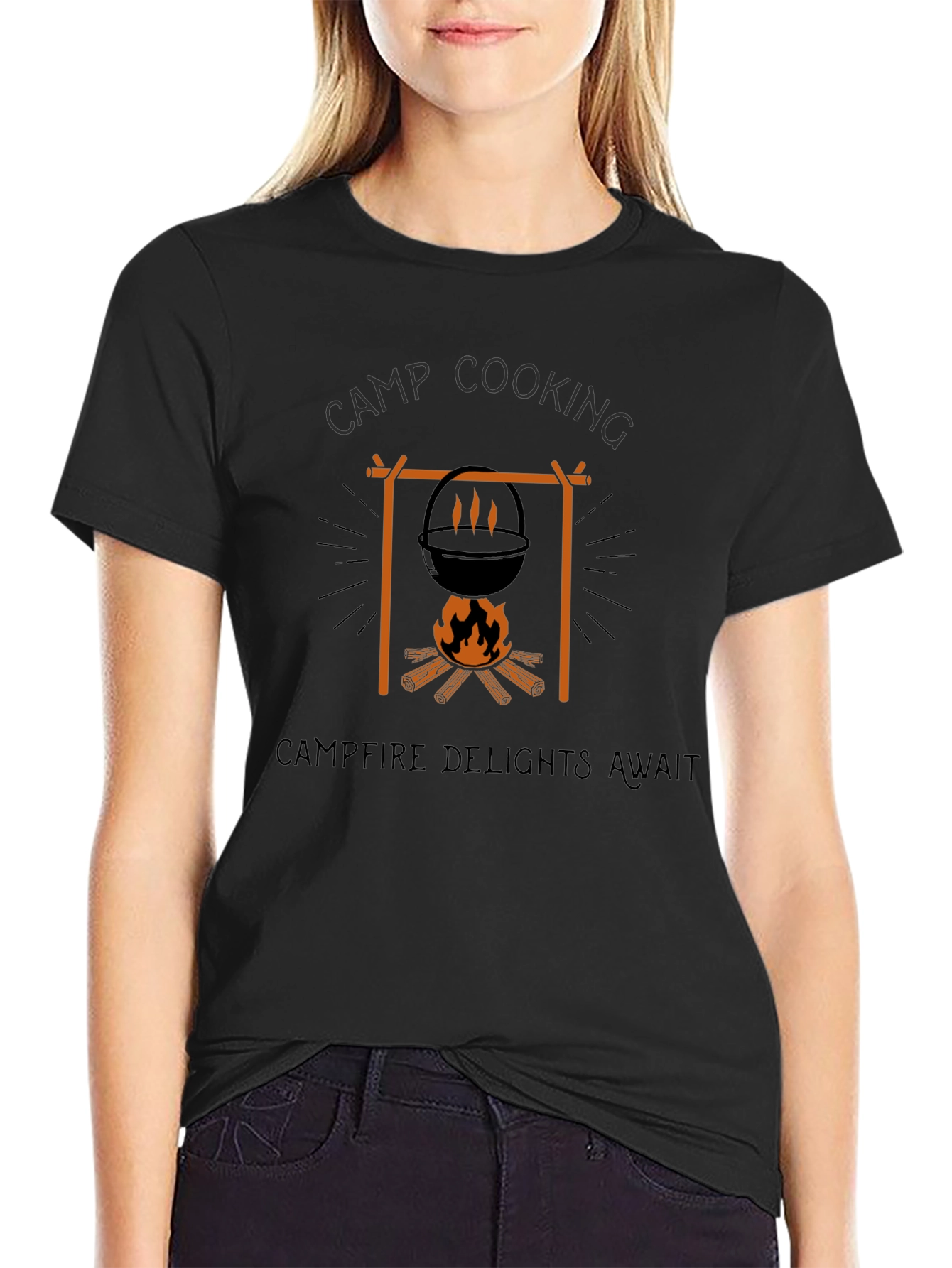 Camp Cooking T-Shirt - Campfire Delights