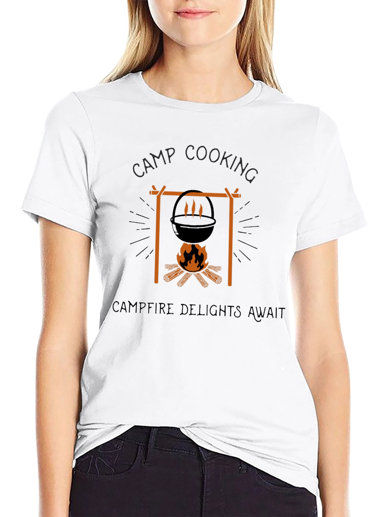 Camp Cooking T-Shirt - Campfire Delights