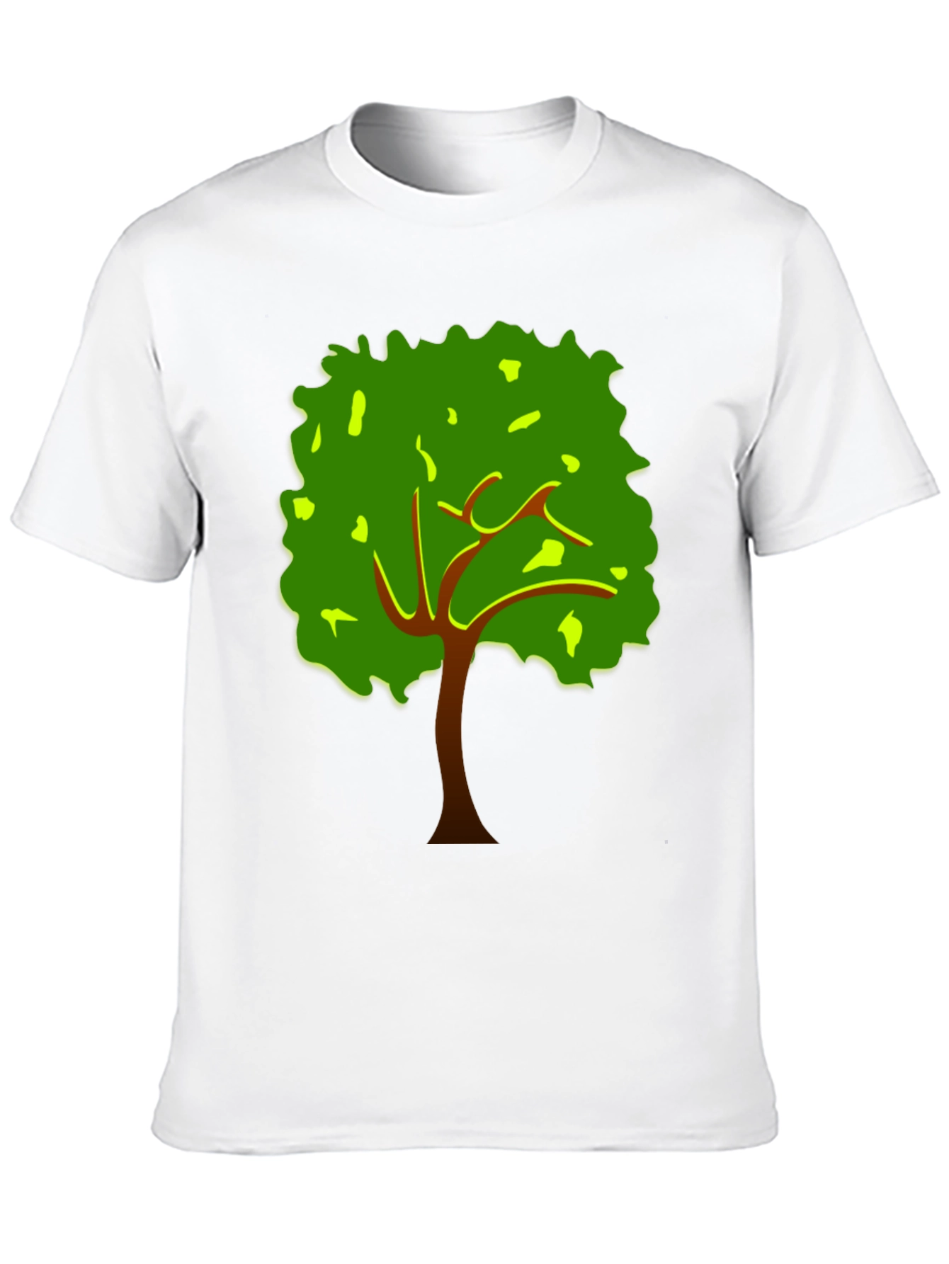 Tree Graphic Tee - Nature Inspired Black T-Shirt