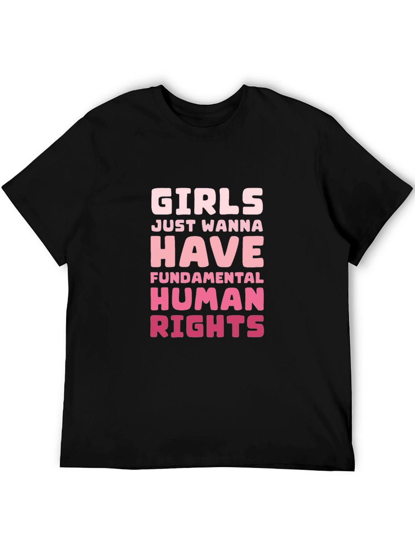 Girls Just Wanna Have Human Rights Graphic Tee