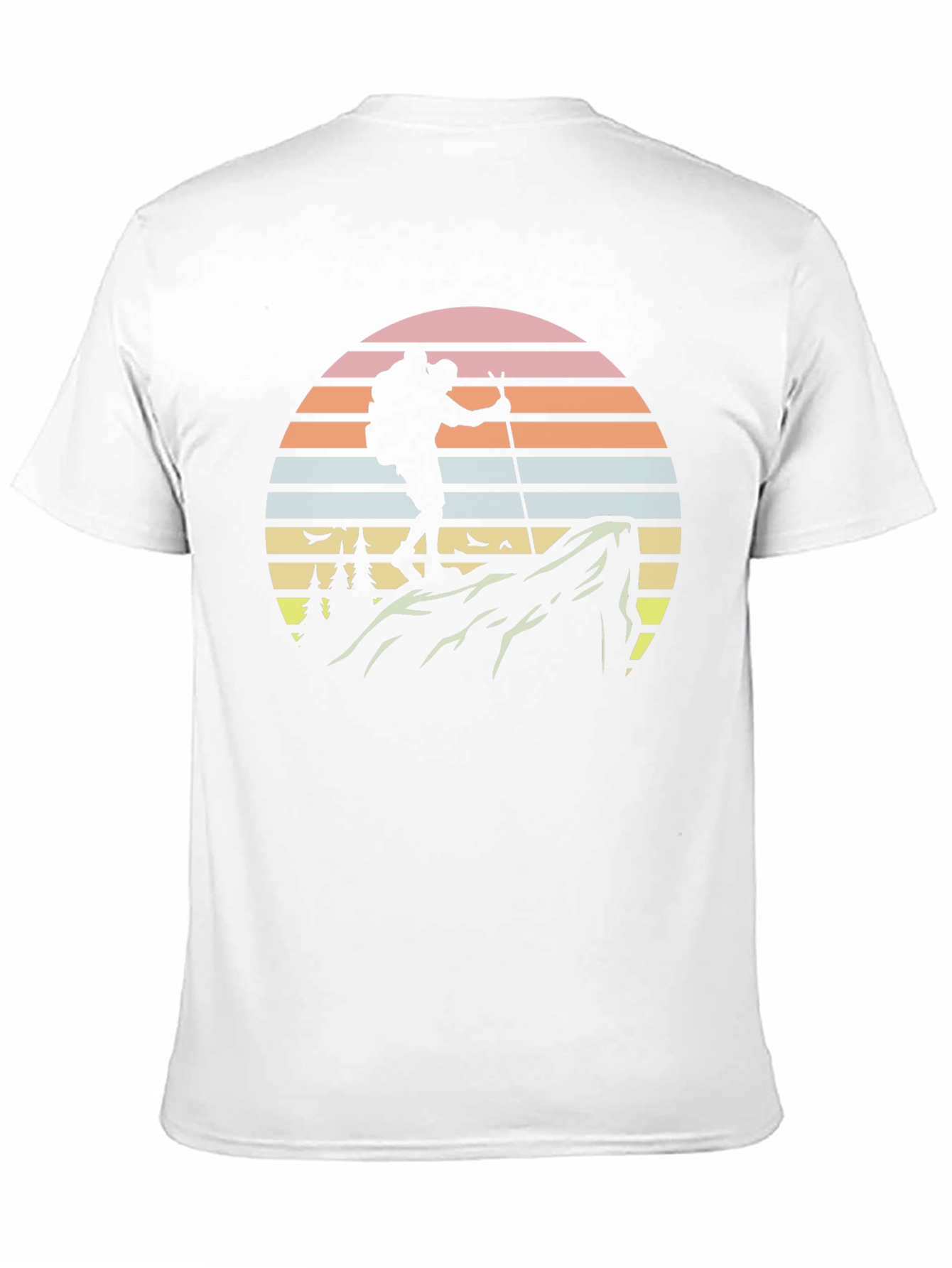 Hiking Adventure Tee - Retro Mountain Climber T-Shirt