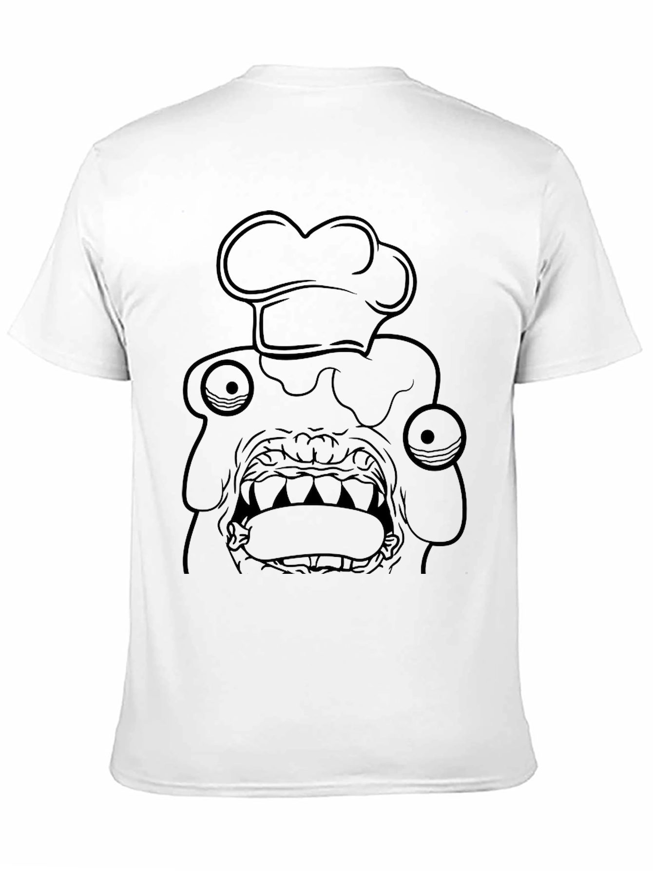 Chef Monster Graphic Tee - Black T-Shirt