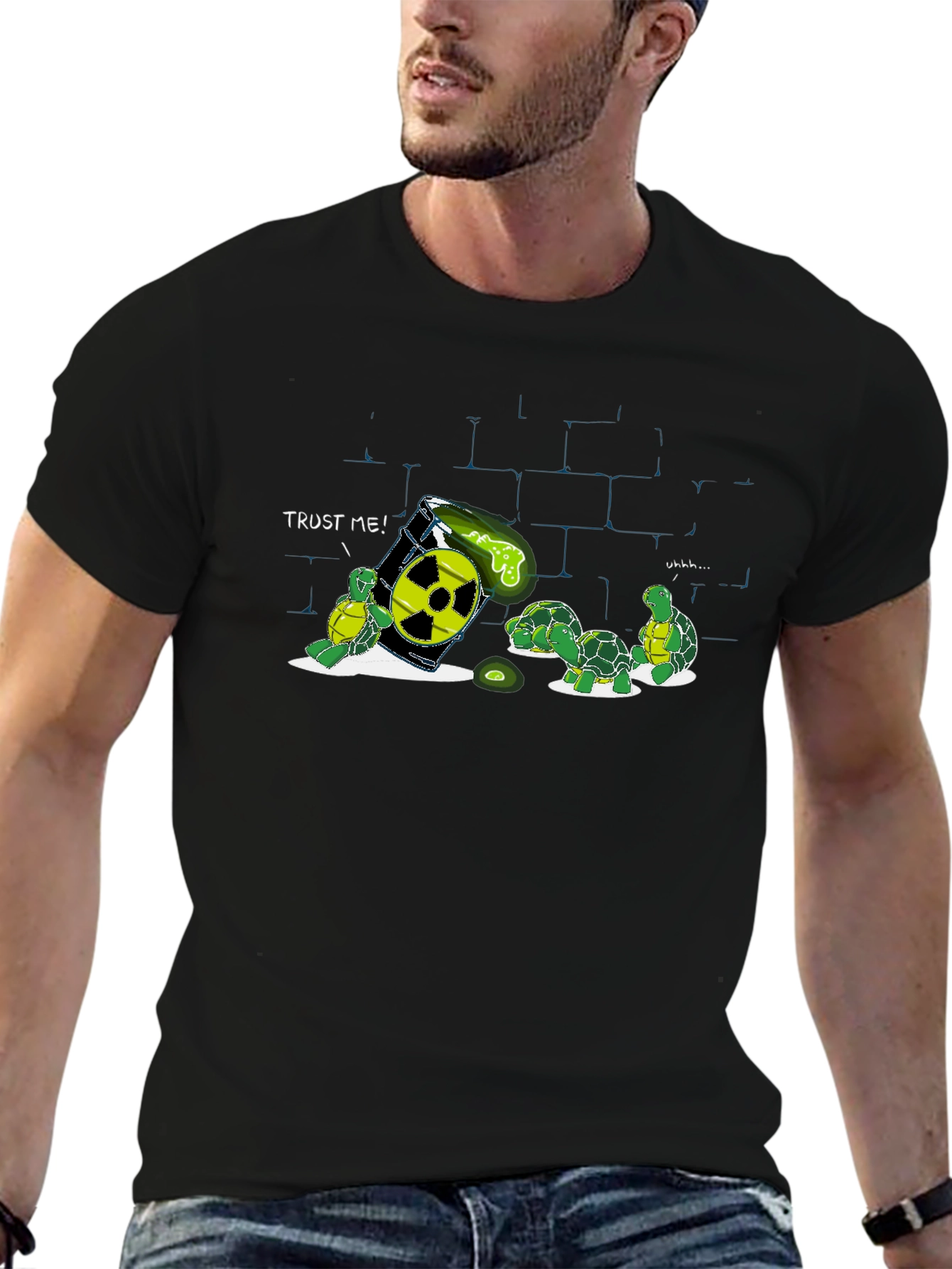 Radioactive Turtles Graphic T-Shirt - Trust Me!