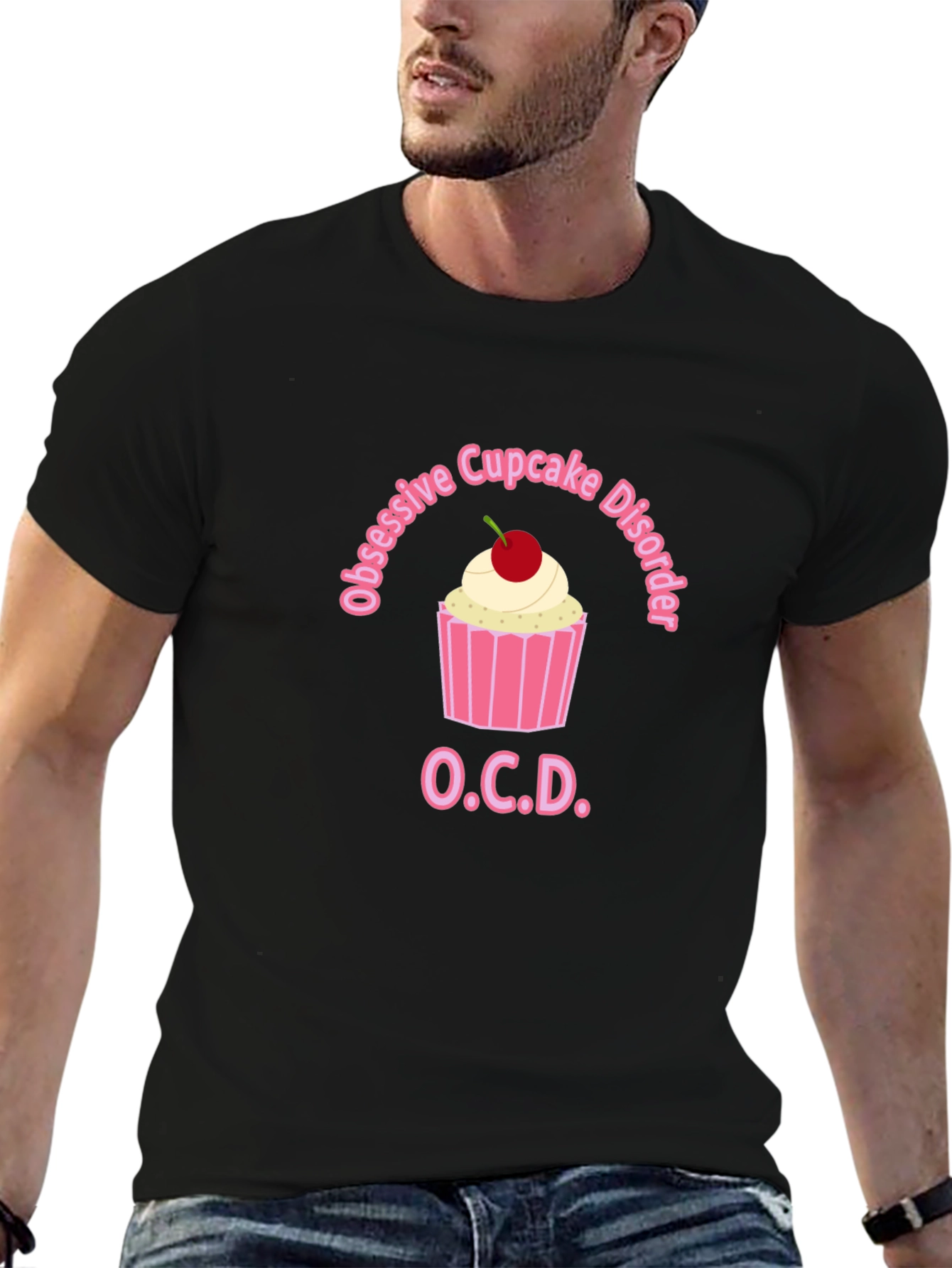Obsessive Cupcake Disorder Mens T-Shirt
