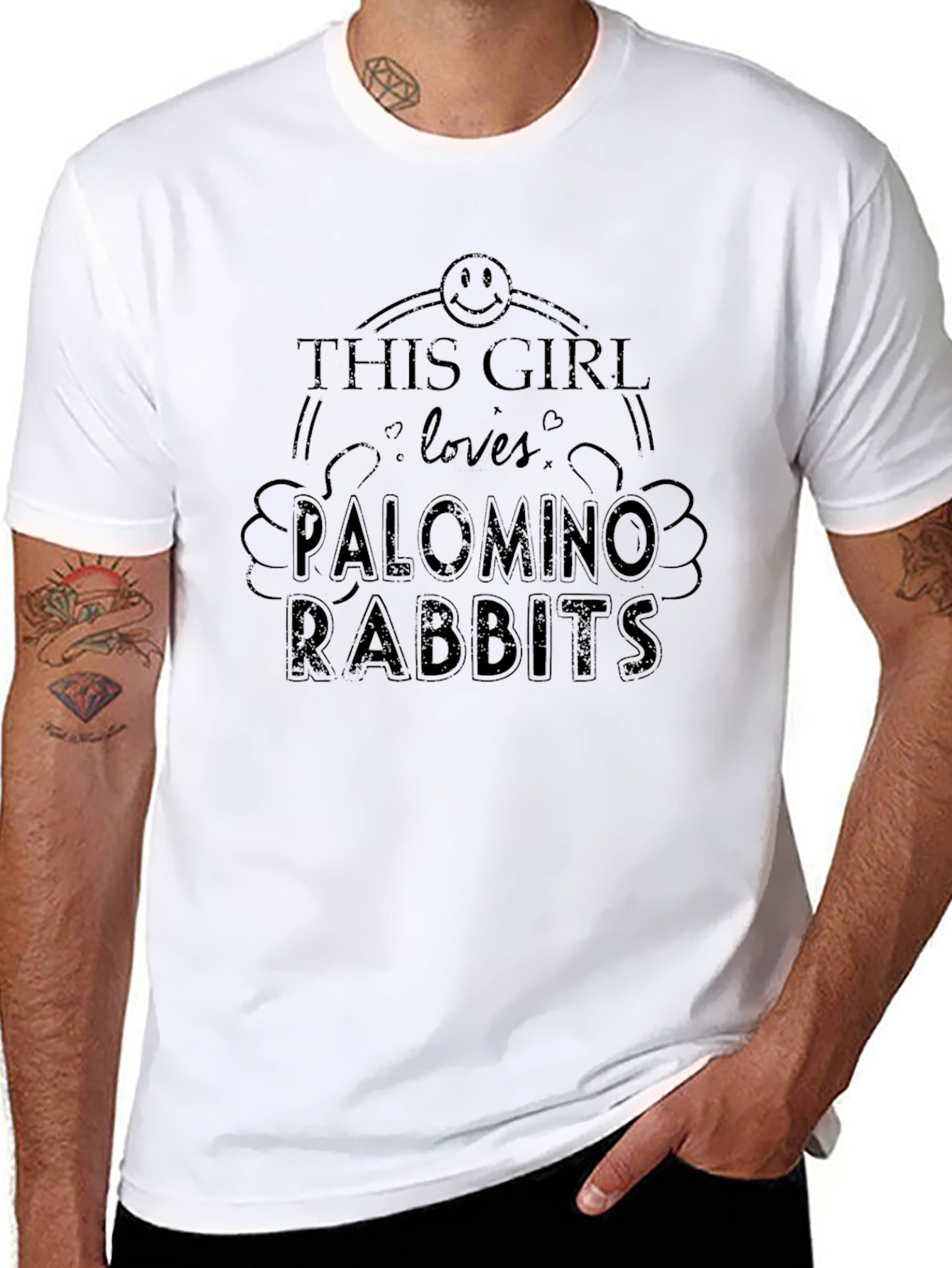 This Girl Loves Palomino Rabbits T-Shirt