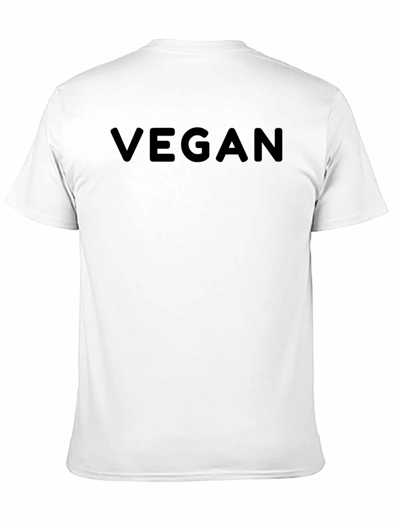 Vegan Statement Black T-Shirt