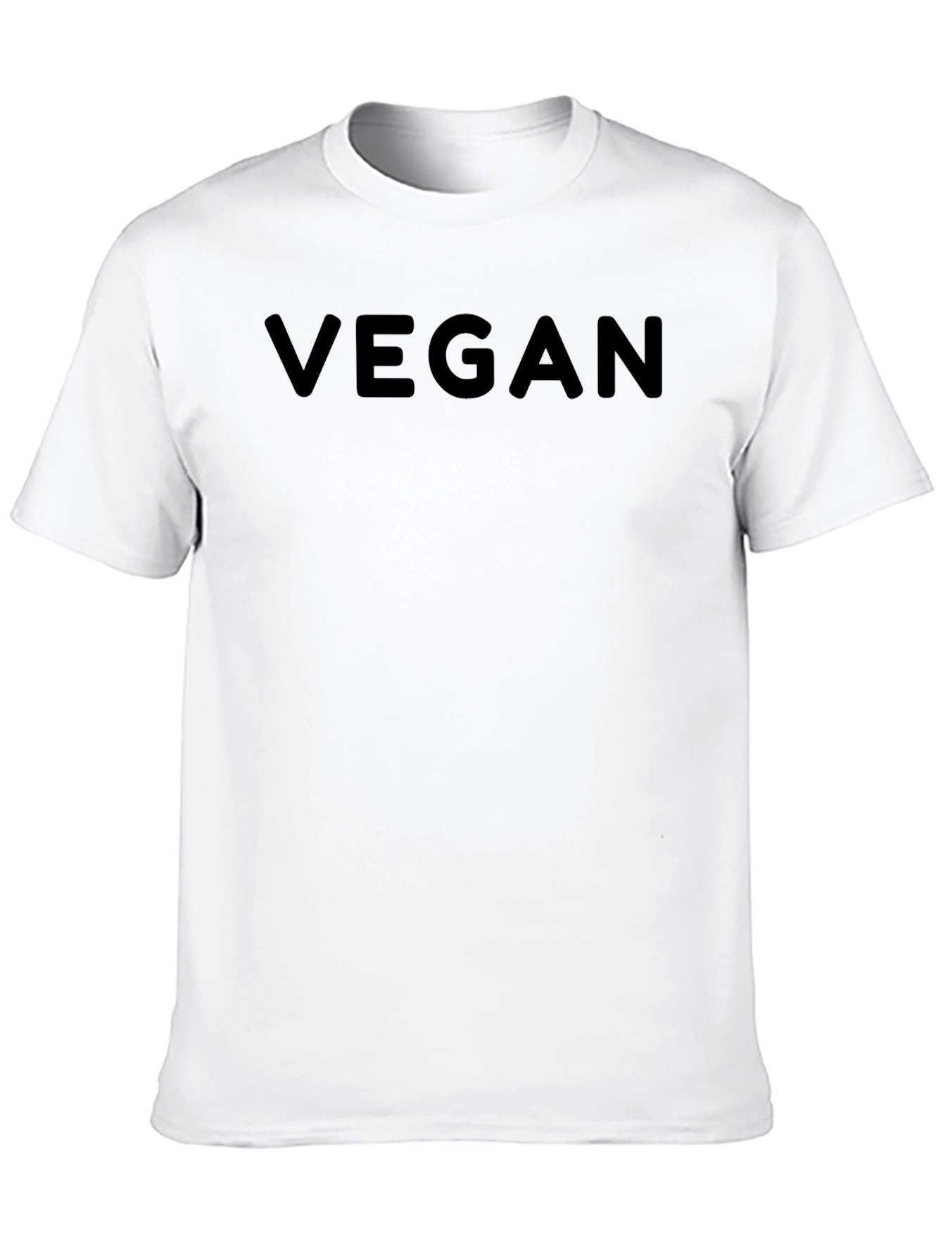 Vegan Statement Black T-Shirt