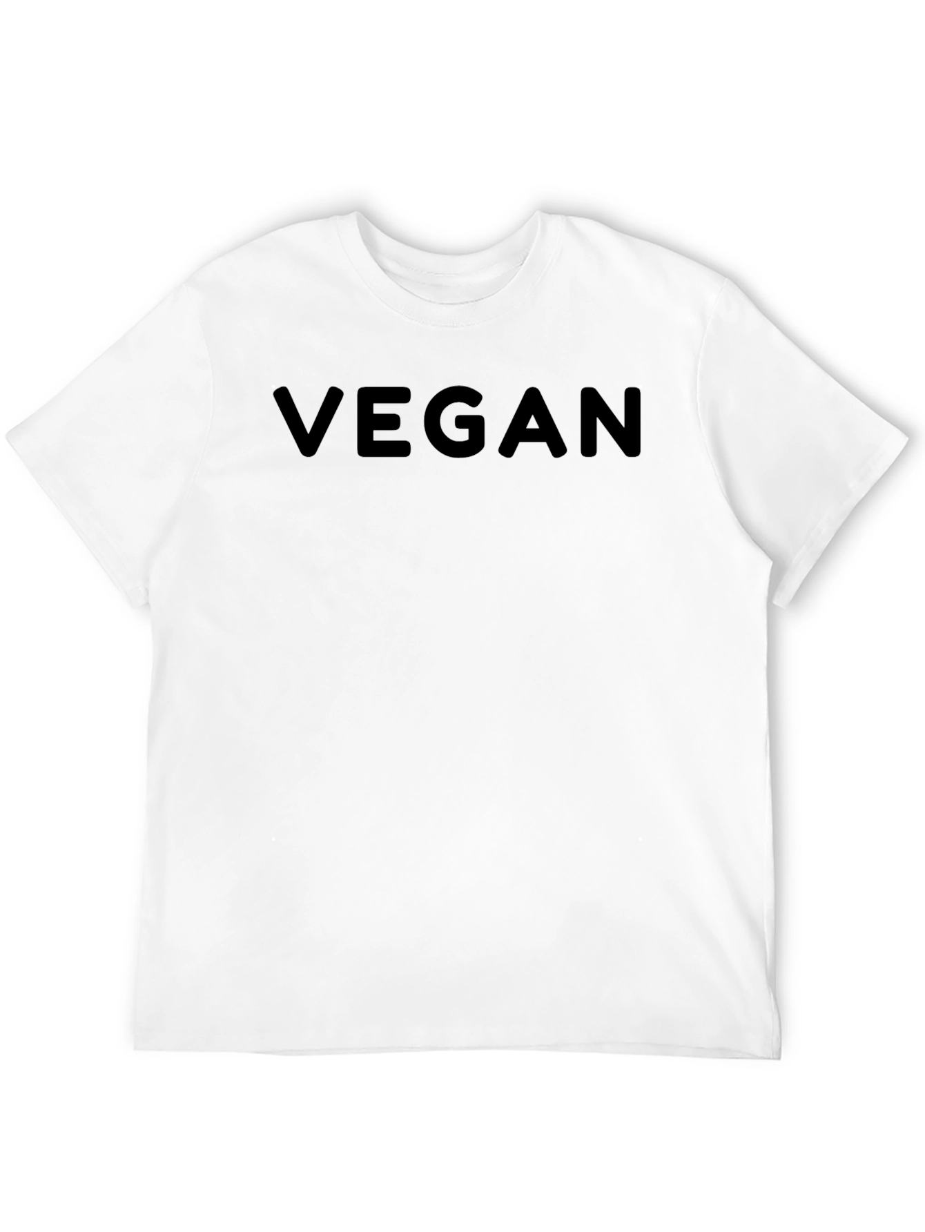 Vegan Statement Black T-Shirt