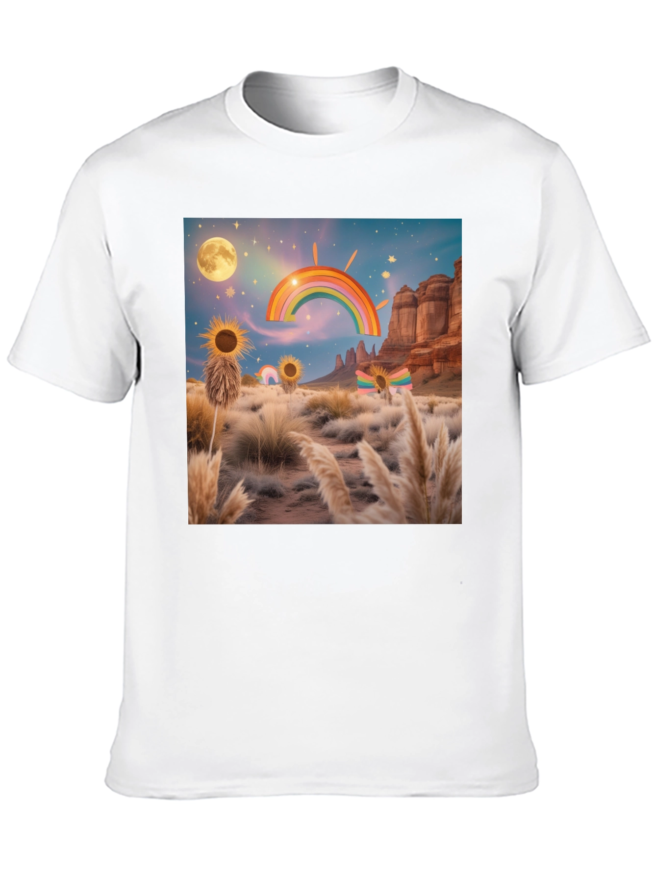 Desert Rainbow Graphic Tee