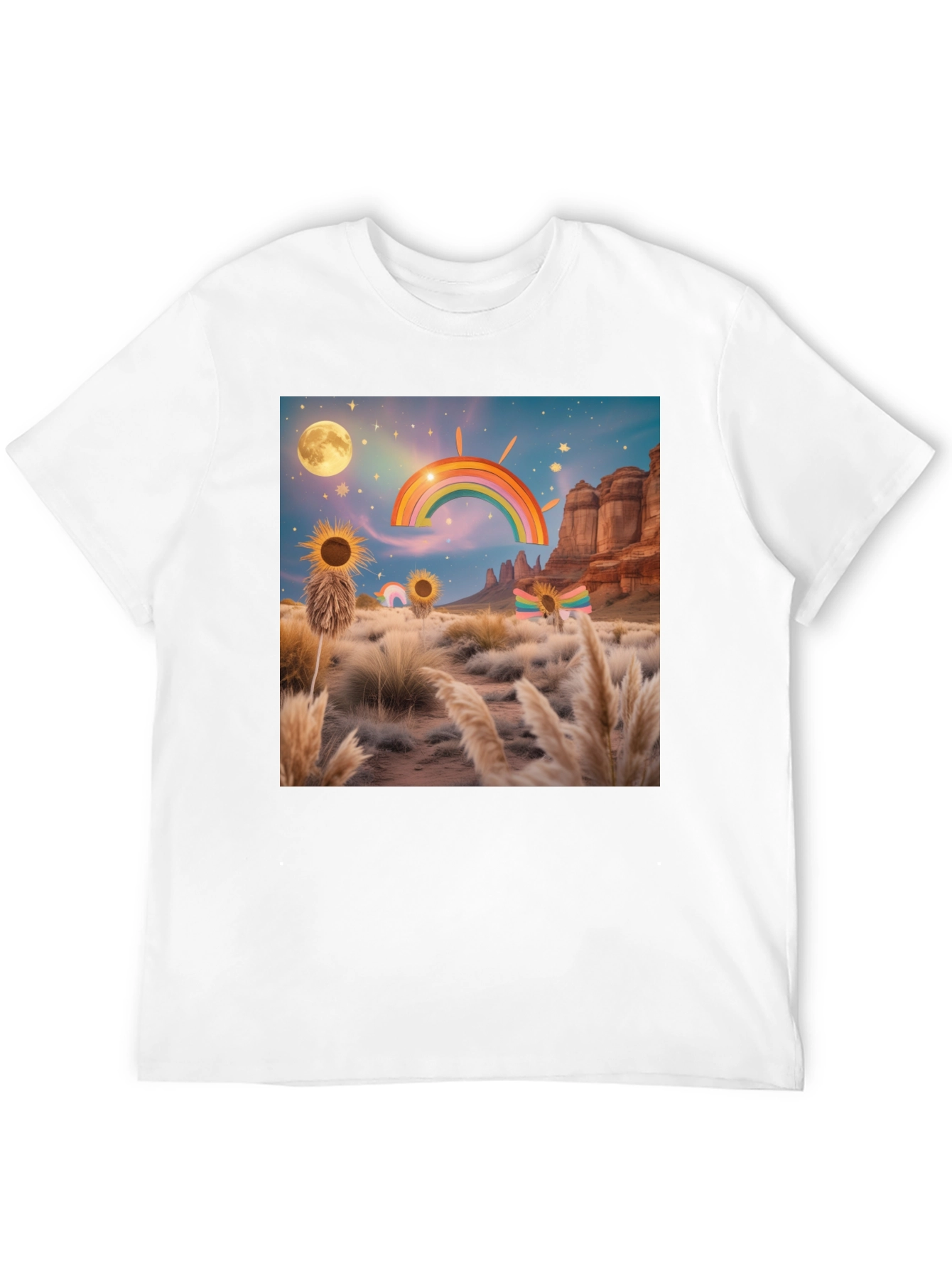 Desert Rainbow Graphic Tee