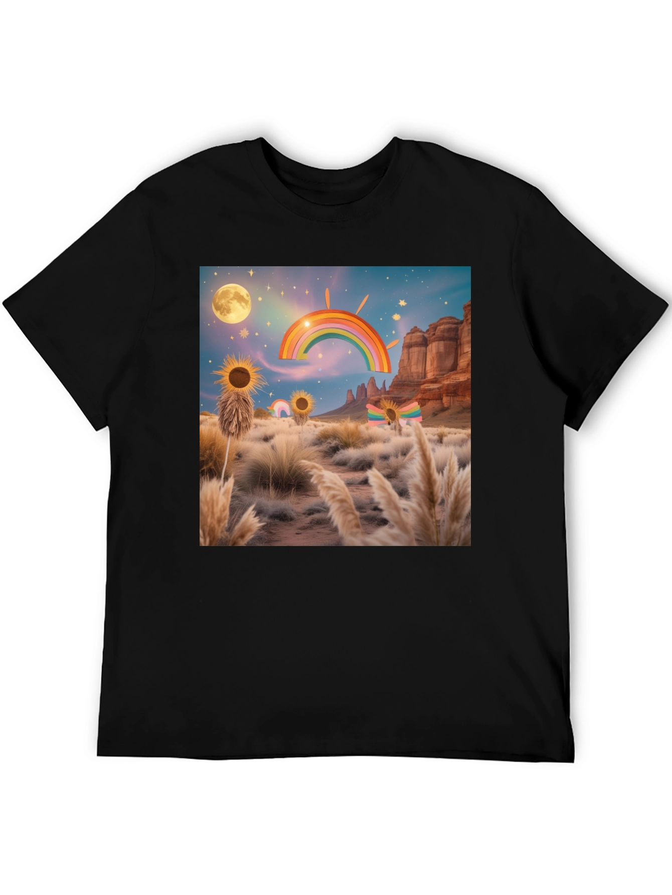Desert Rainbow Graphic Tee