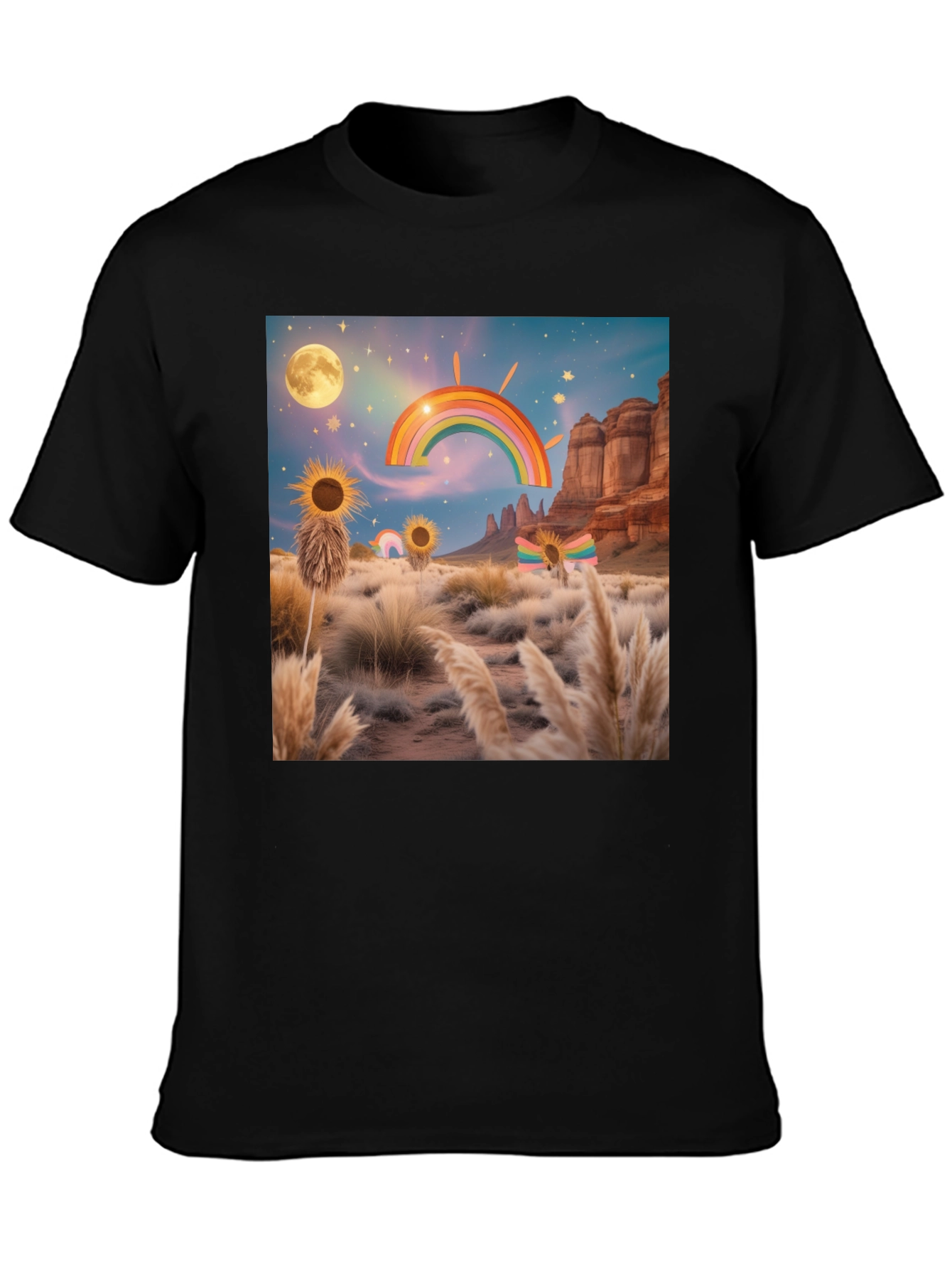 Desert Rainbow Graphic Tee