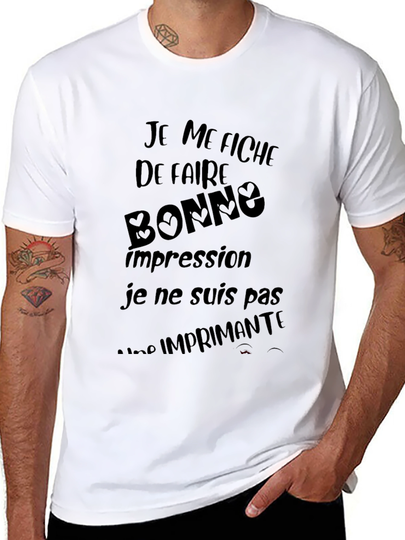 Je Me Fiche T-Shirt
