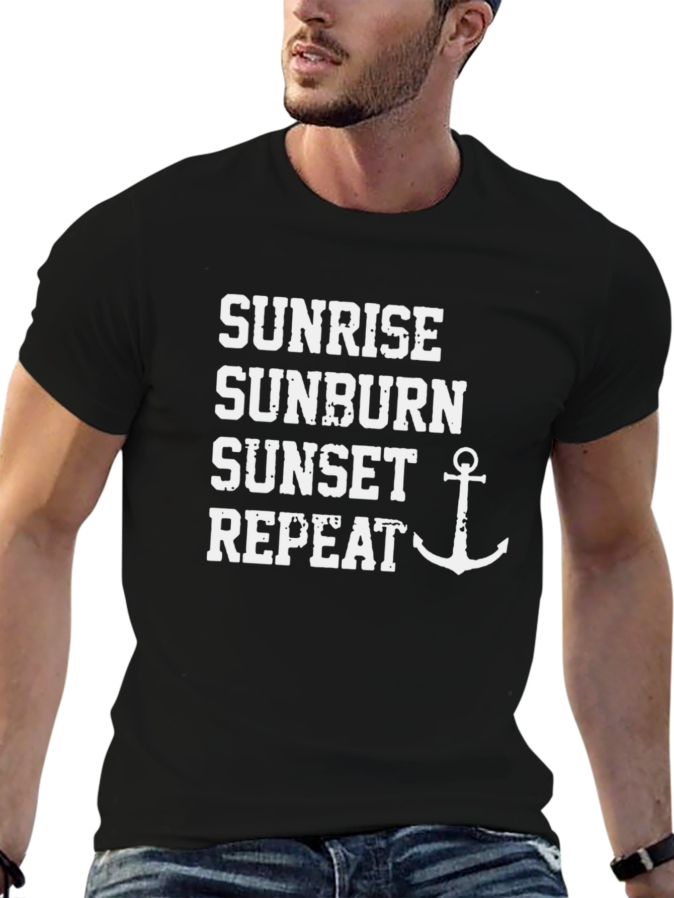 Sunrise Sunburn Sunset Repeat T-Shirt